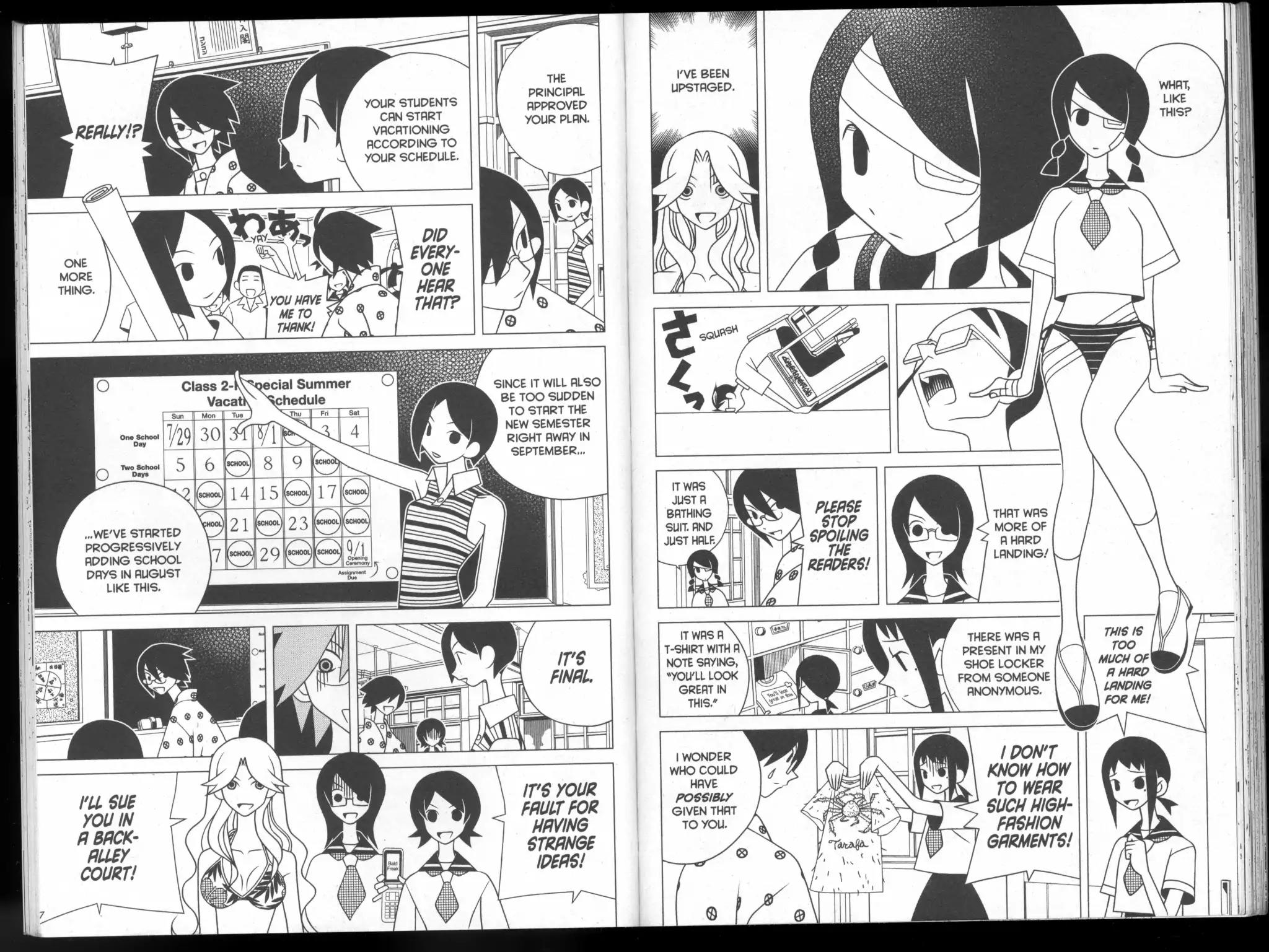 Sayonara Zetsubou Sensei Chapter 99 page 6 - Chapter 99: A Landing Amply Rewarded