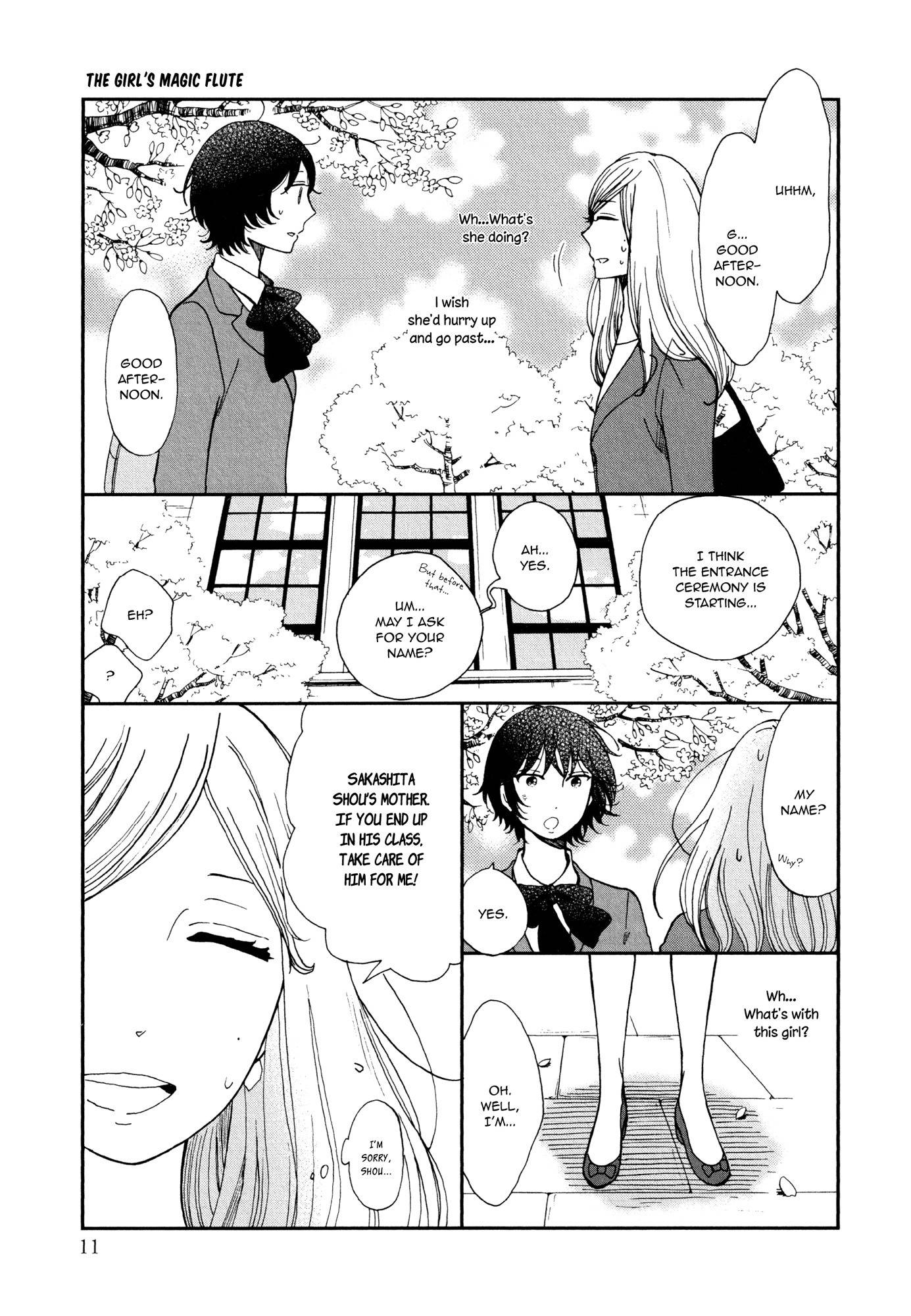 Sayounara Mutsuki-chan Chapter 2 page 7 - Chapter 2: The Girl's Magic Flute