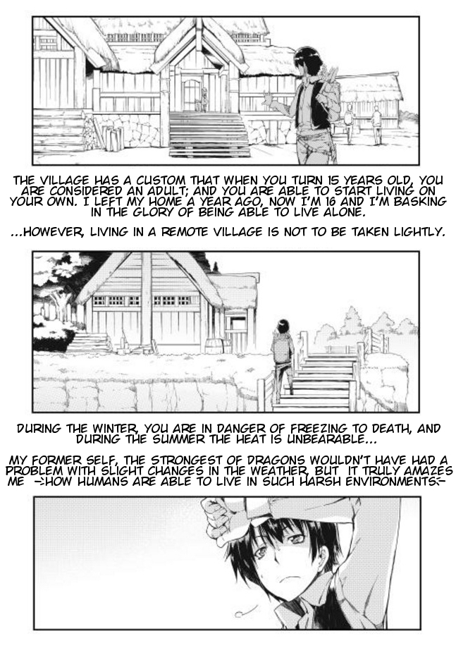 Sayounara Ryuusei, Konnichiwa Jinsei Chapter 1 page 3 - Chapter 1: The Village of the Beginning