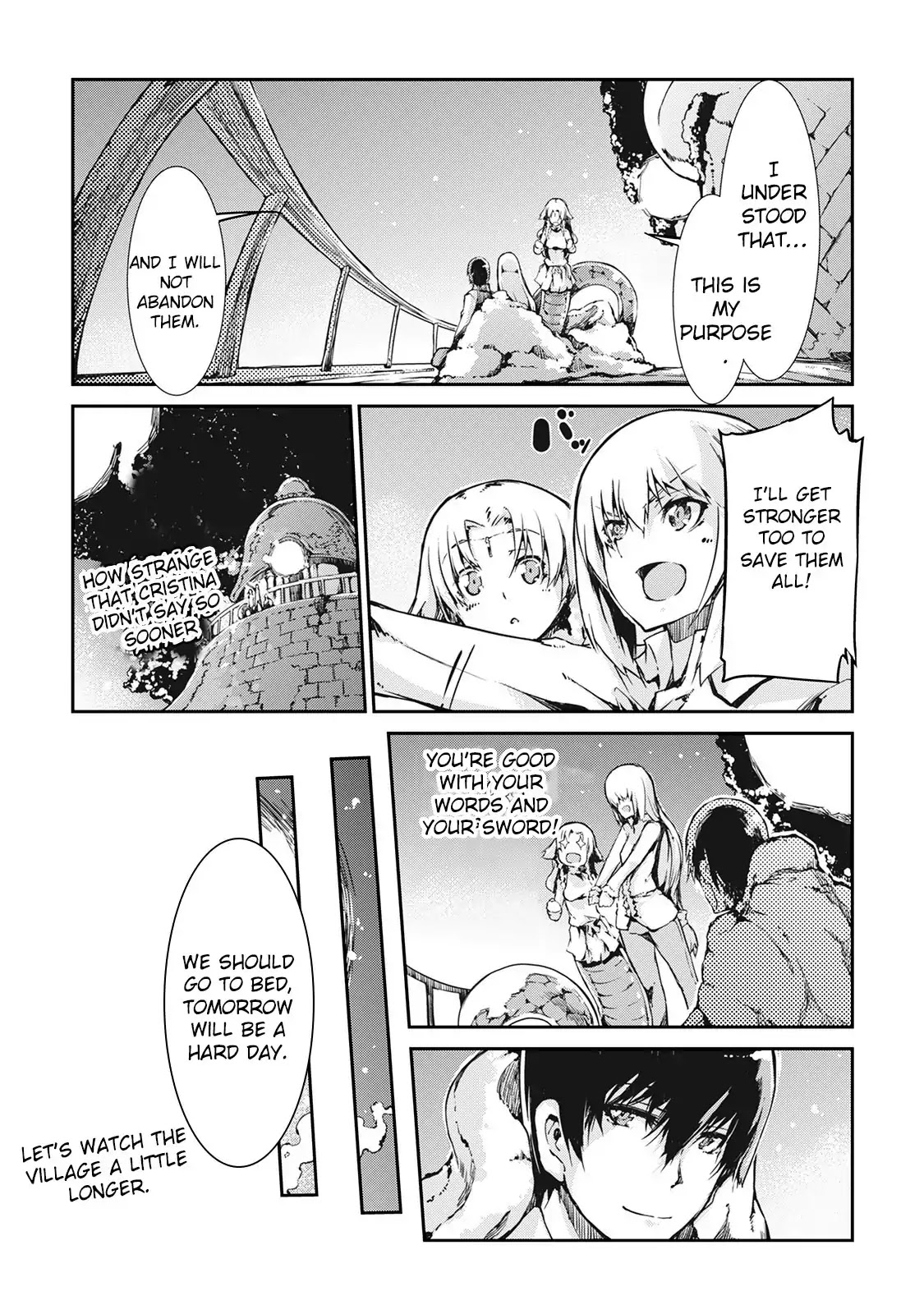 Sayounara Ryuusei, Konnichiwa Jinsei Chapter 21 page 13 - Chapter 21: Determination of selia