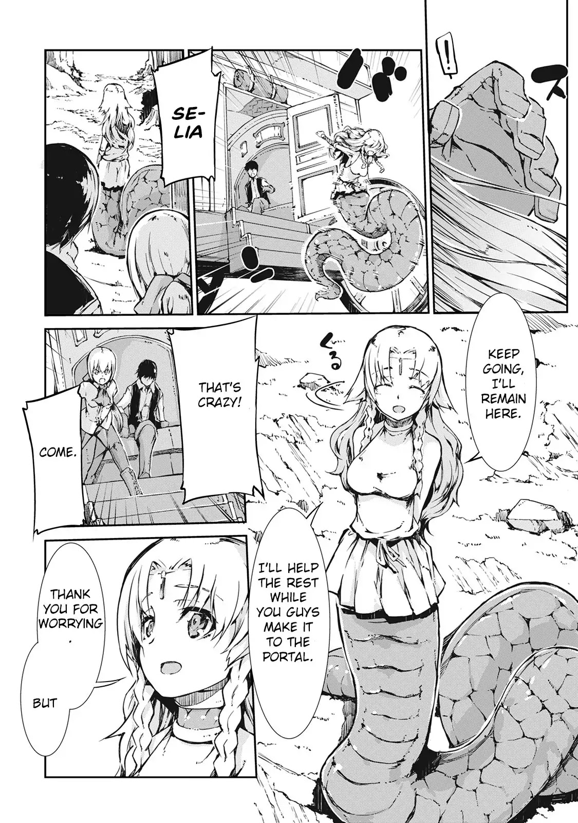 Sayounara Ryuusei, Konnichiwa Jinsei Chapter 21 page 19 - Chapter 21: Determination of selia
