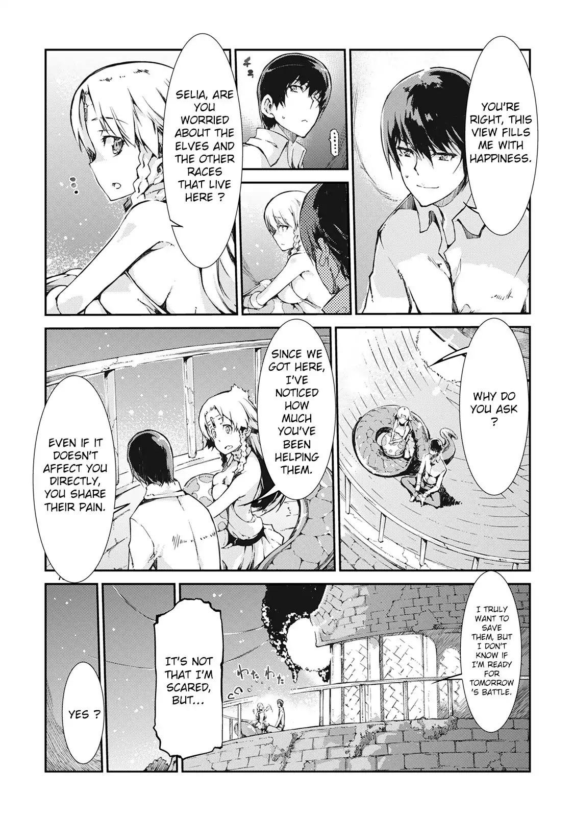 Sayounara Ryuusei, Konnichiwa Jinsei Chapter 21 page 5 - Chapter 21: Determination of selia