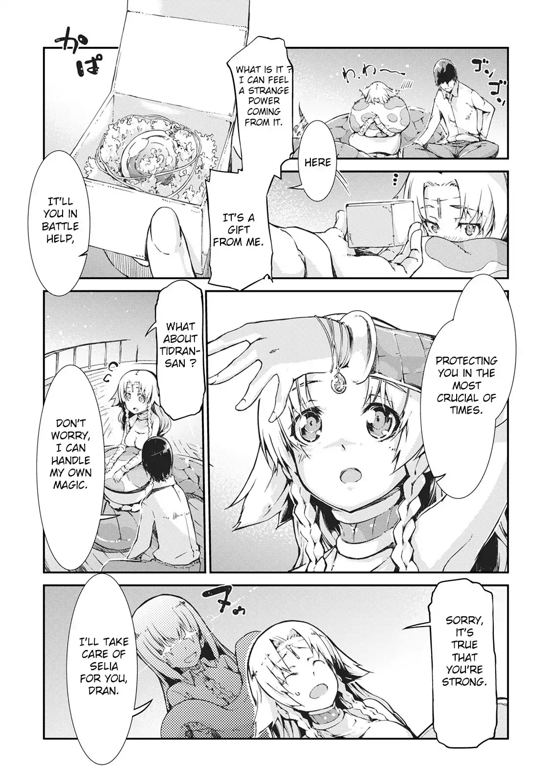 Sayounara Ryuusei, Konnichiwa Jinsei Chapter 21 page 9 - Chapter 21: Determination of selia