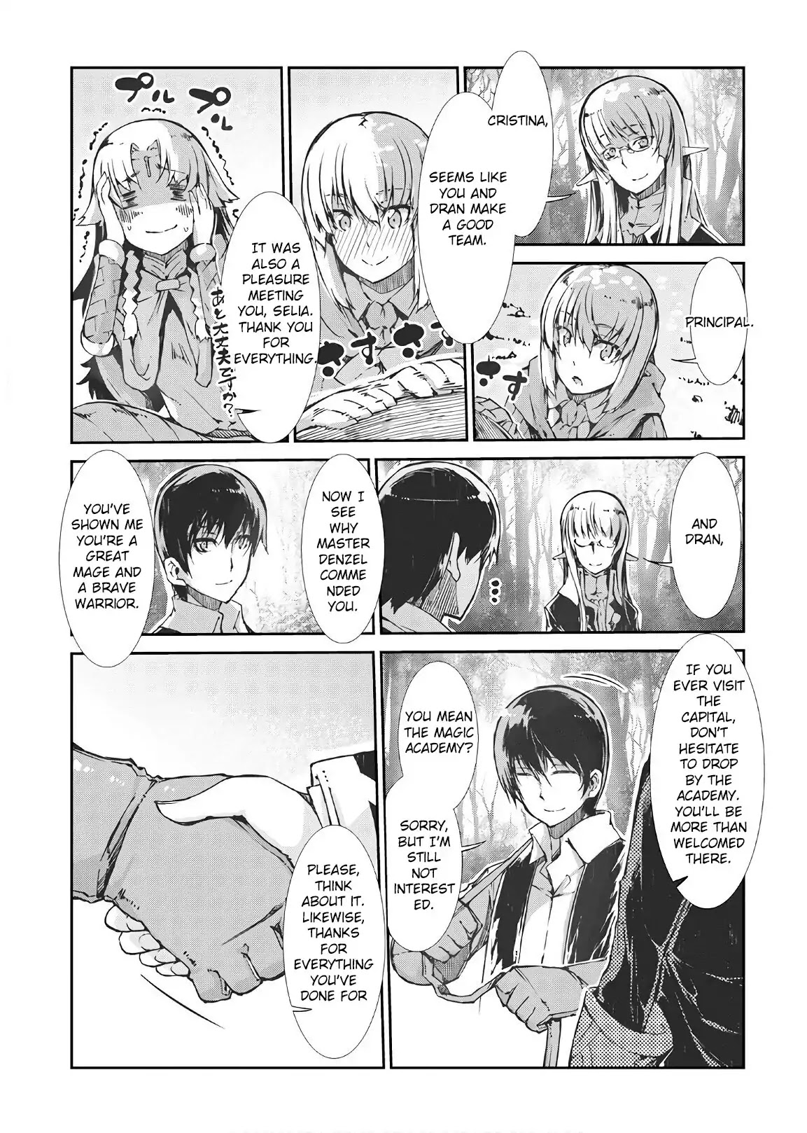 Sayounara Ryuusei, Konnichiwa Jinsei Chapter 28 page 10 - Chapter 28