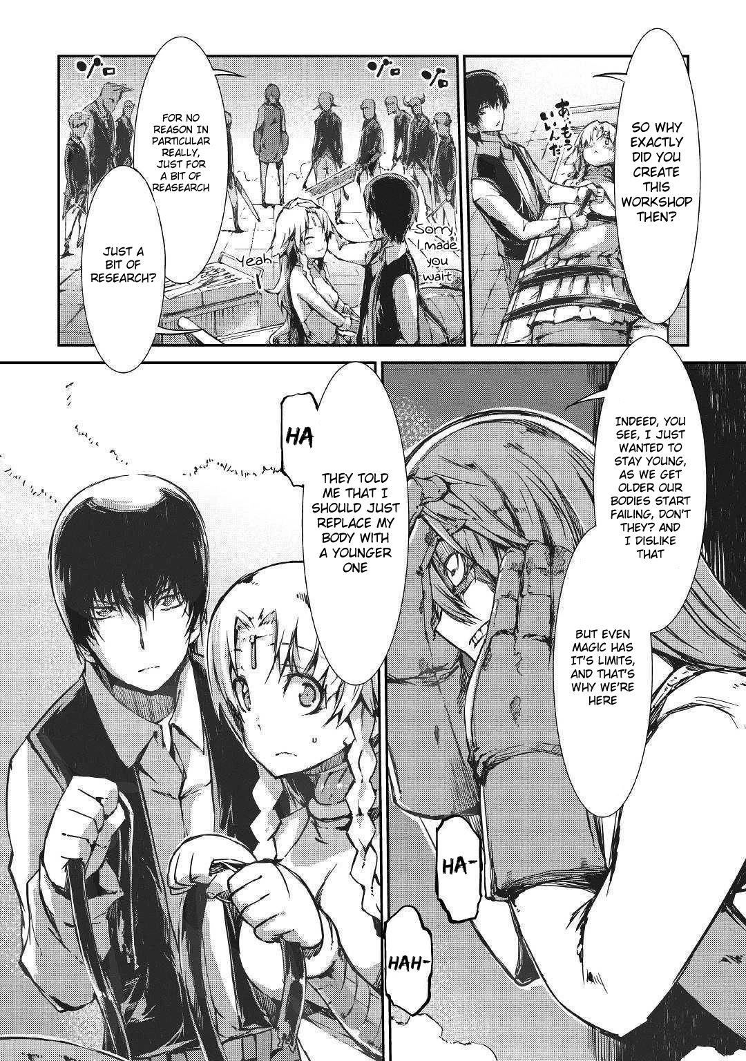 Sayounara Ryuusei, Konnichiwa Jinsei Chapter 32 page 16 - Chapter 32: The Prisoner Of Galore