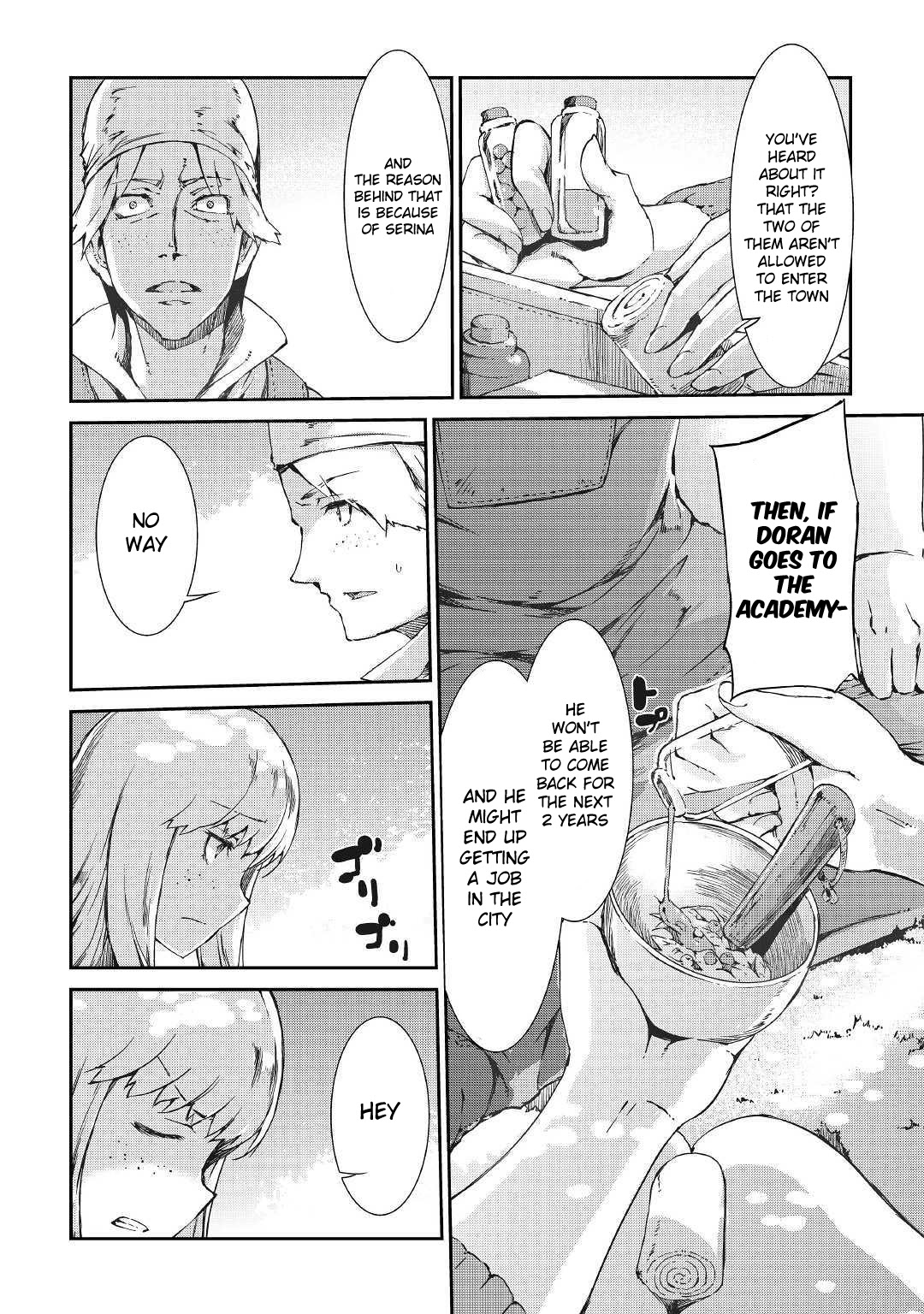 Sayounara Ryuusei, Konnichiwa Jinsei Chapter 35 page 13 - Chapter 35: Premonition Of Separation