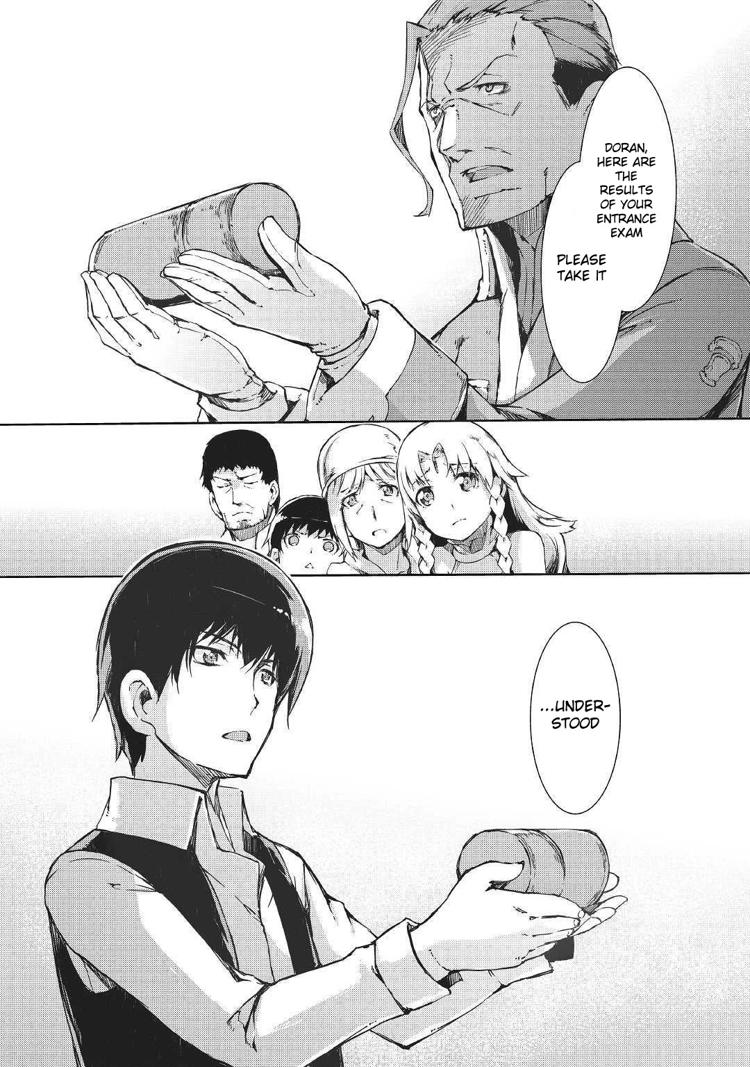 Sayounara Ryuusei, Konnichiwa Jinsei Chapter 37 page 10 - Chapter 37: Beyond The Door