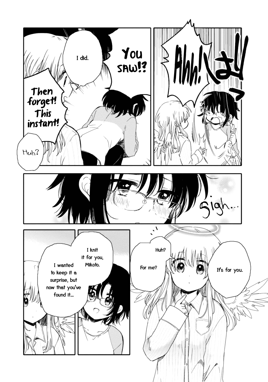 Sayuri-san no Imouto wa Tenshi Chapter 19 page 11 - Chapter 19: Tearful Goodbye