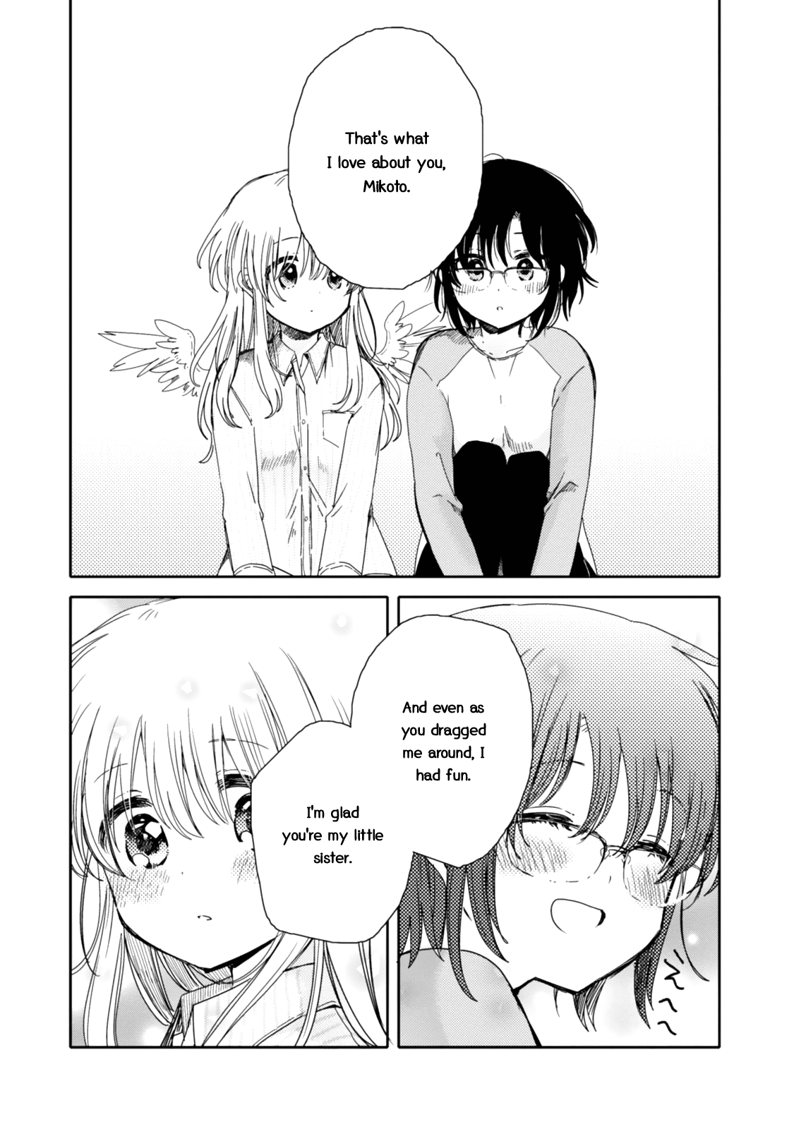 Sayuri-san no Imouto wa Tenshi Chapter 19 page 17 - Chapter 19: Tearful Goodbye