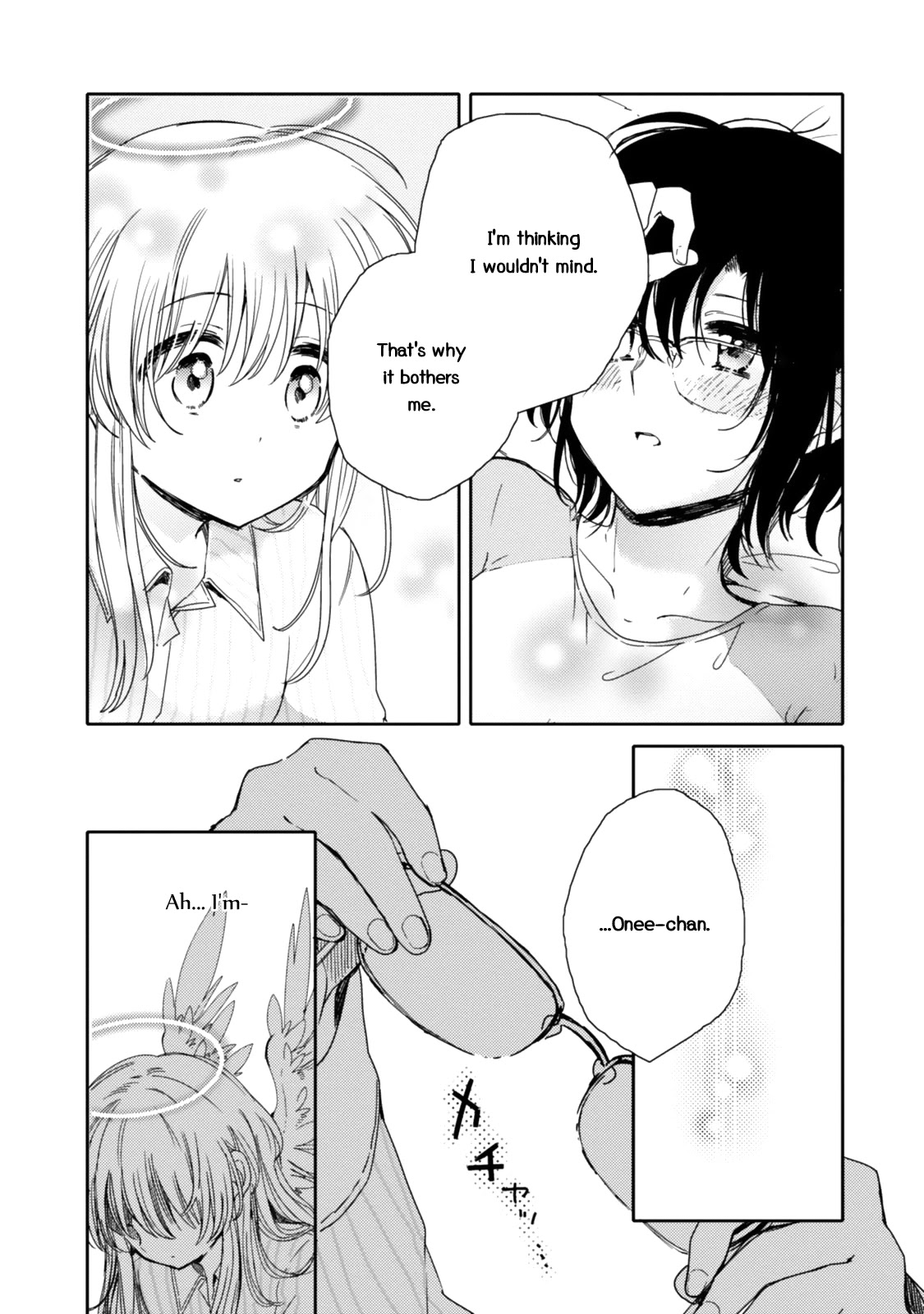 Sayuri-san no Imouto wa Tenshi Chapter 19 page 22 - Chapter 19: Tearful Goodbye