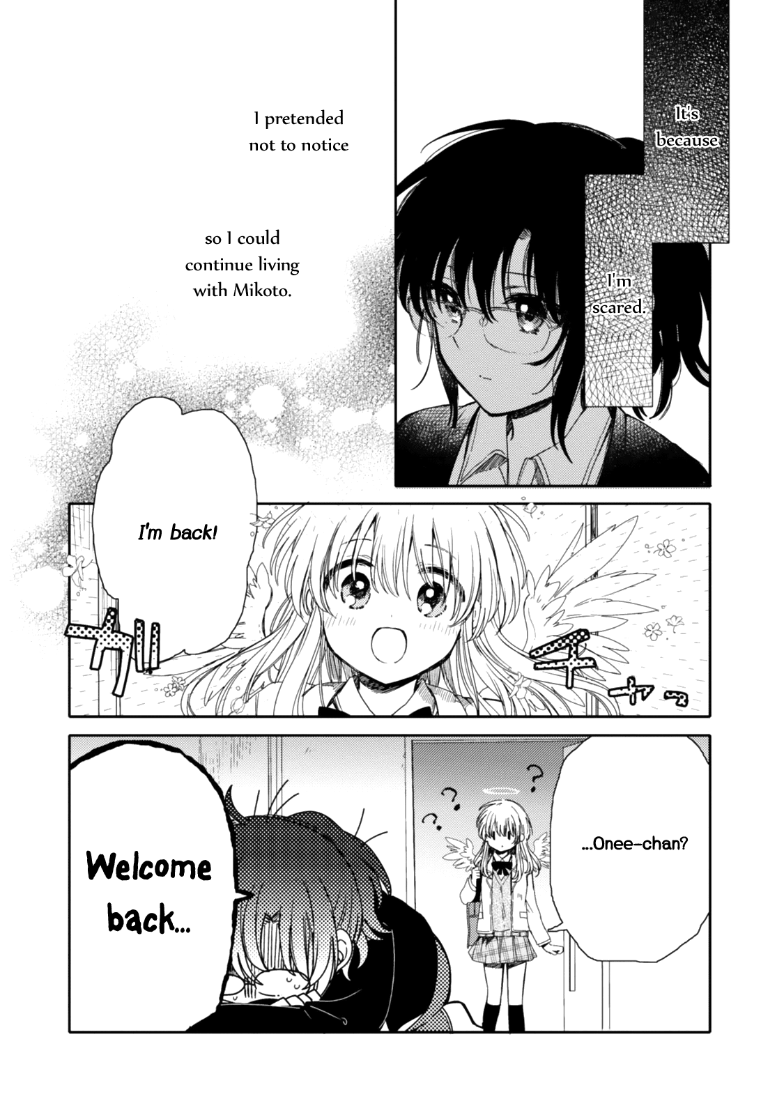 Sayuri-san no Imouto wa Tenshi Chapter 19 page 5 - Chapter 19: Tearful Goodbye
