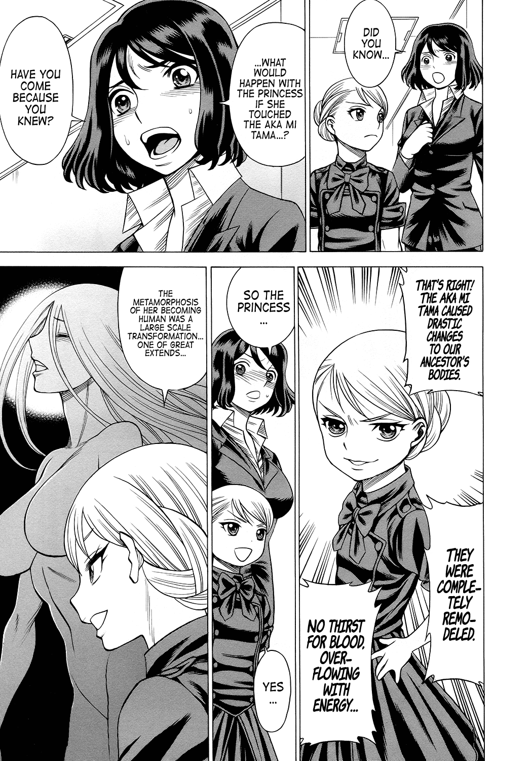 Scarlet Order - Dance in the Vampire Bund 2 Chapter 12.2 page 5 - Chapter 12 v2 : The Fugitive in the Attic + Dance with the Vampire Maids