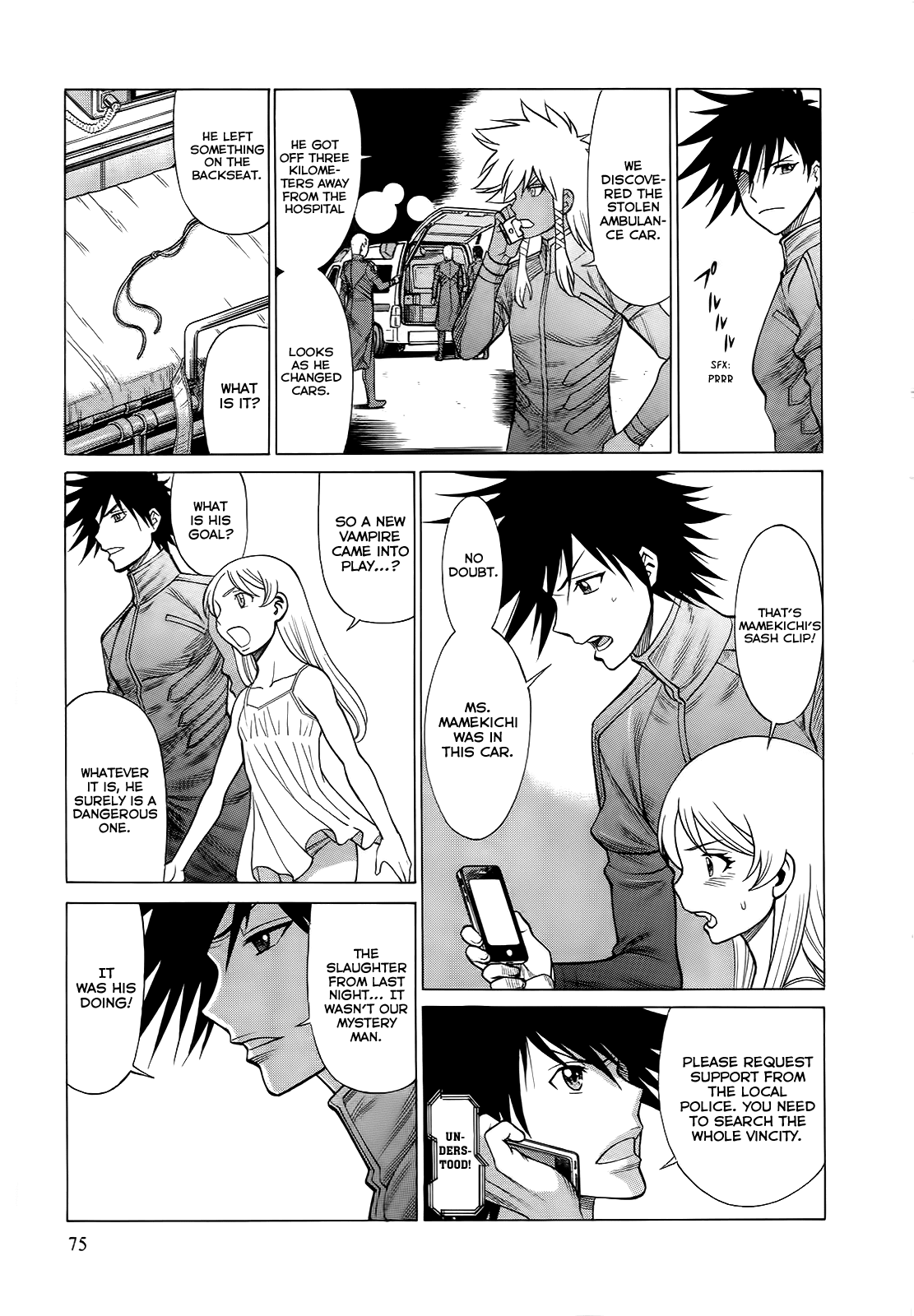Scarlet Order - Dance in the Vampire Bund 2 Chapter 7.2 page 9 - Chapter 7 v2 : Pursuit