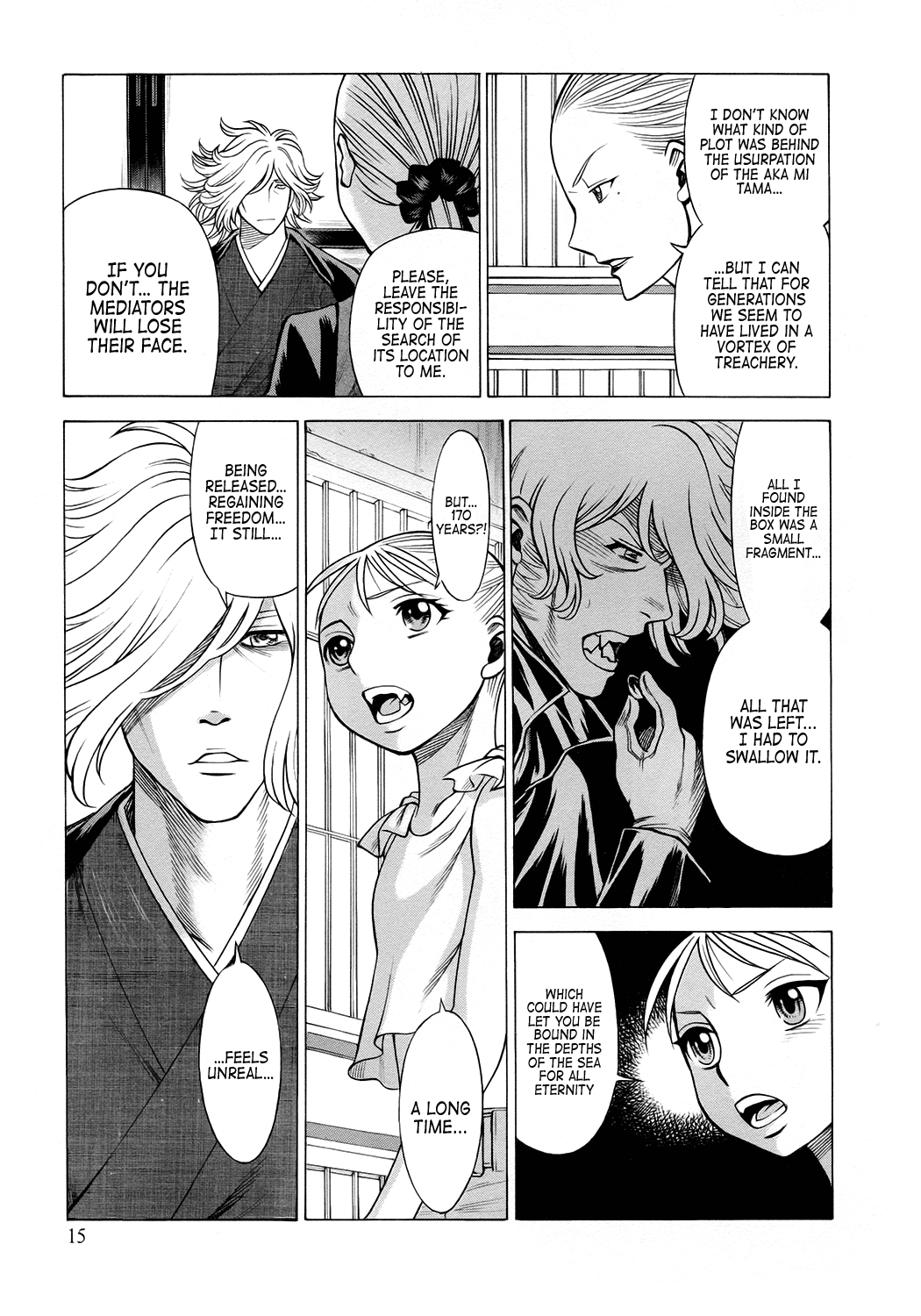 Scarlet Order - Dance in the Vampire Bund 2 Chapter 9.2 page 17 - Chapter 9 v2 : You Can Say That Our Hearts Are Connected Together
