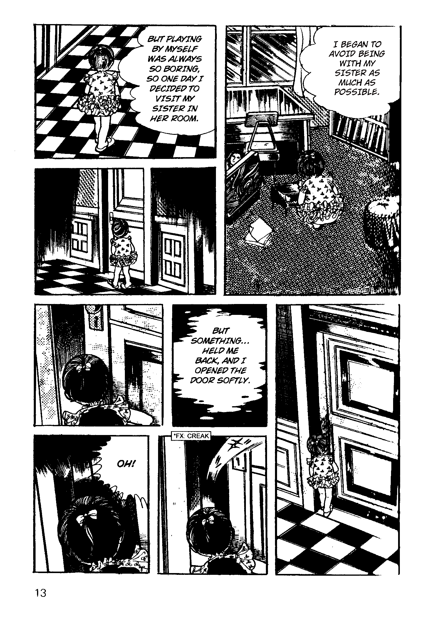 Scary Book Chapter 3.4 page 12 - Vol.3 Chapter 4: Fear (Version 2)