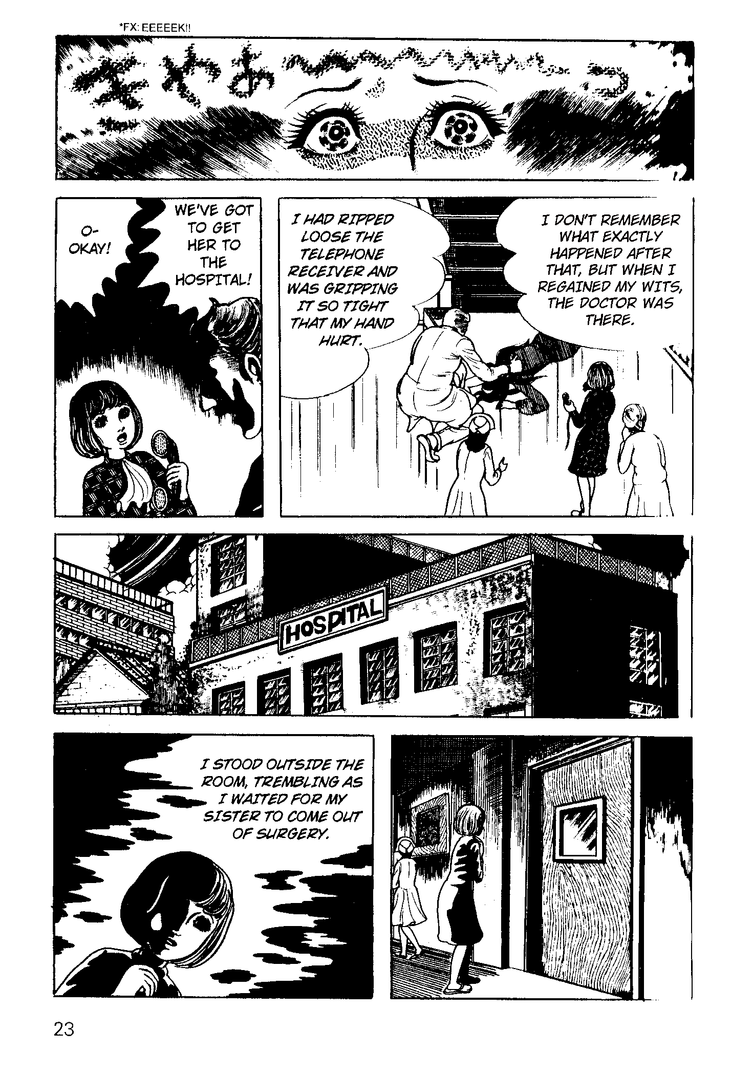 Scary Book Chapter 3.4 page 22 - Vol.3 Chapter 4: Fear (Version 2)