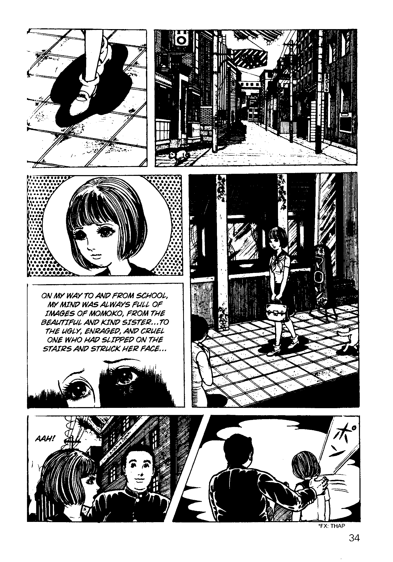 Scary Book Chapter 3.4 page 33 - Vol.3 Chapter 4: Fear (Version 2)