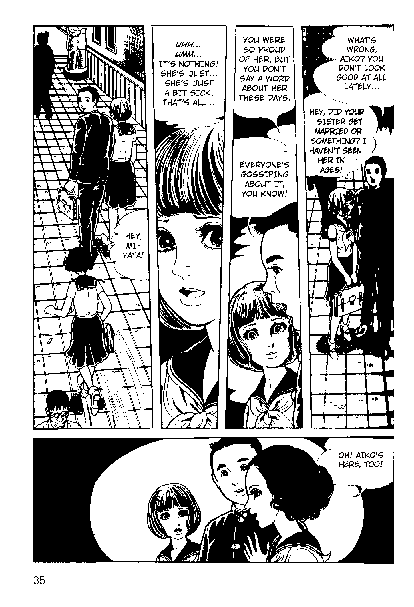 Scary Book Chapter 3.4 page 34 - Vol.3 Chapter 4: Fear (Version 2)