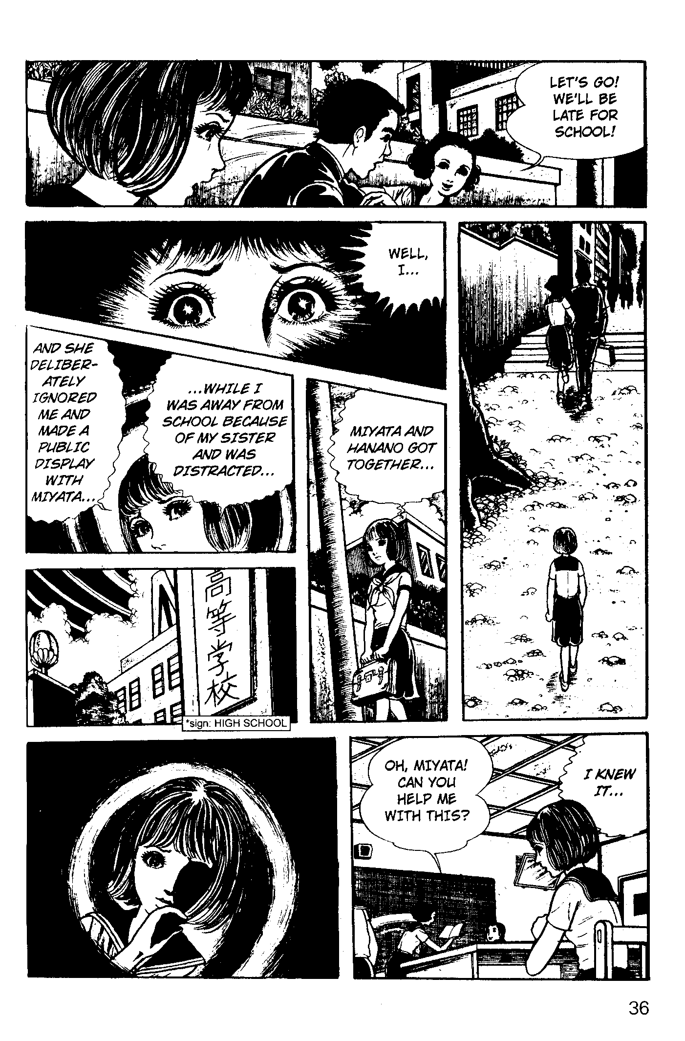 Scary Book Chapter 3.4 page 35 - Vol.3 Chapter 4: Fear (Version 2)