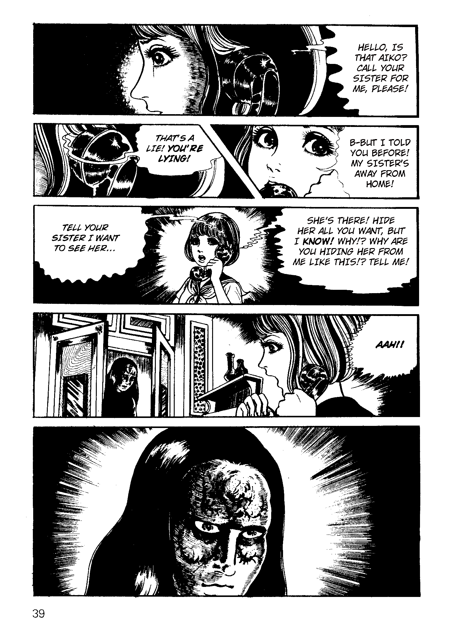 Scary Book Chapter 3.4 page 38 - Vol.3 Chapter 4: Fear (Version 2)