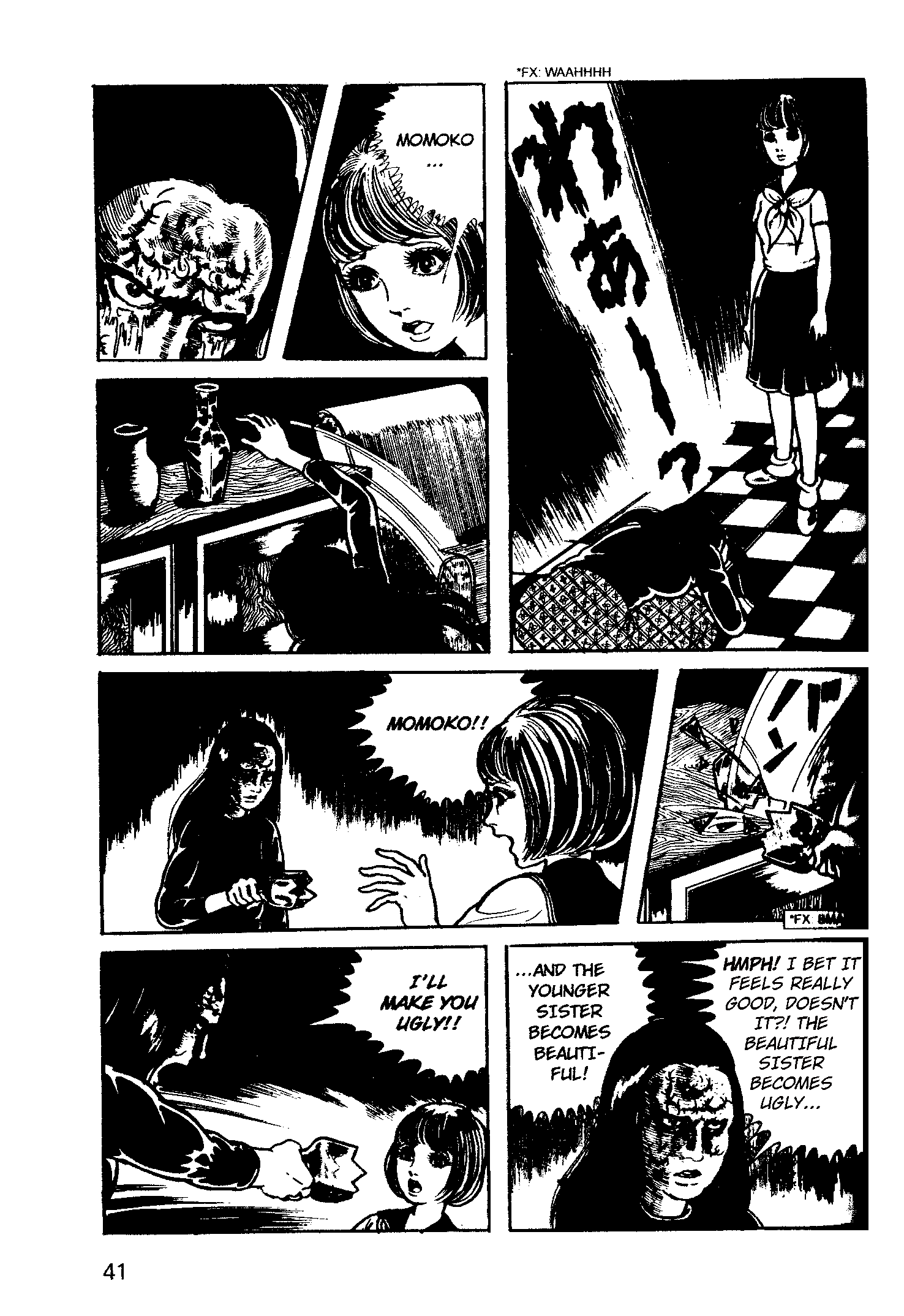 Scary Book Chapter 3.4 page 40 - Vol.3 Chapter 4: Fear (Version 2)
