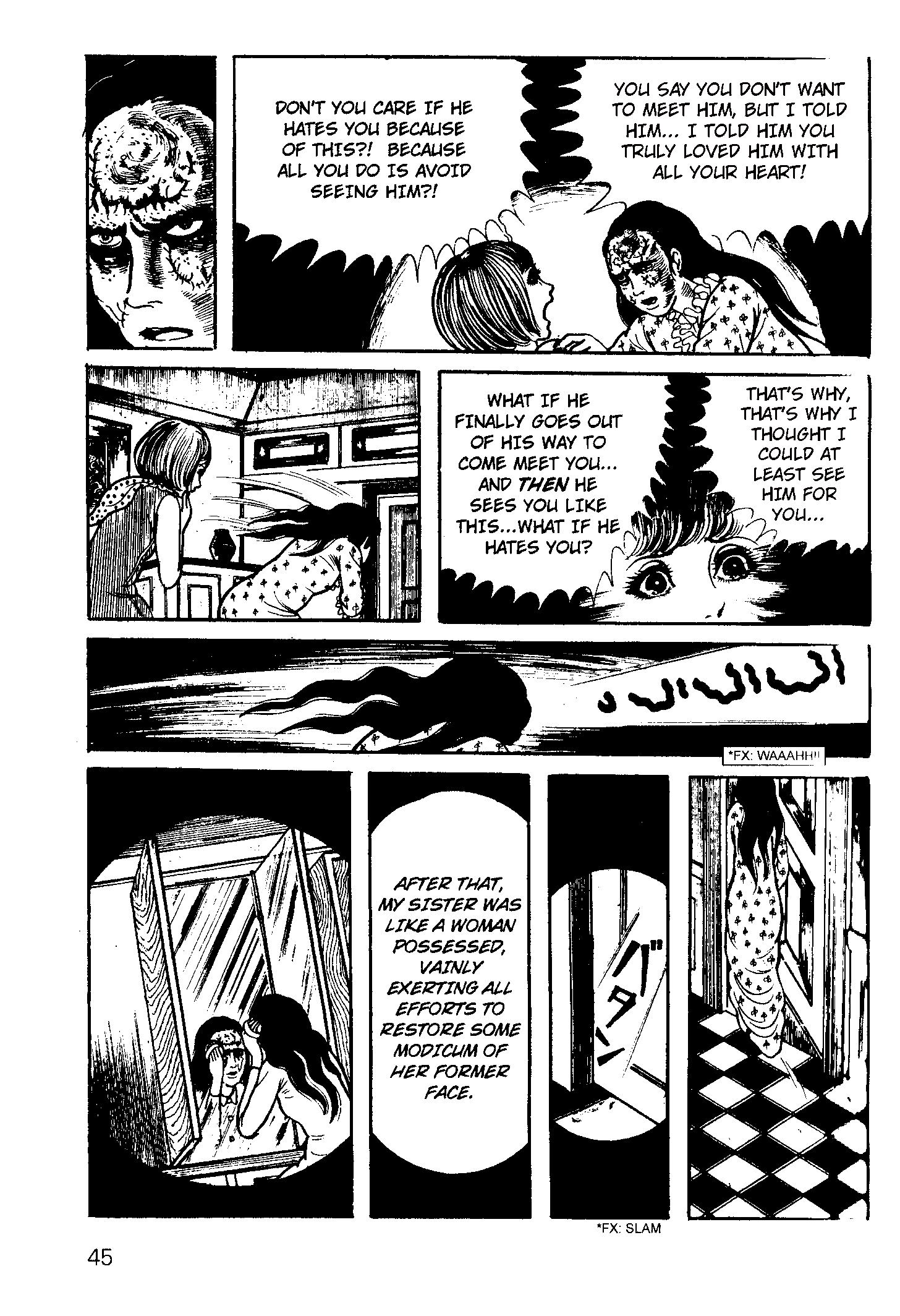 Scary Book Chapter 3.4 page 44 - Vol.3 Chapter 4: Fear (Version 2)
