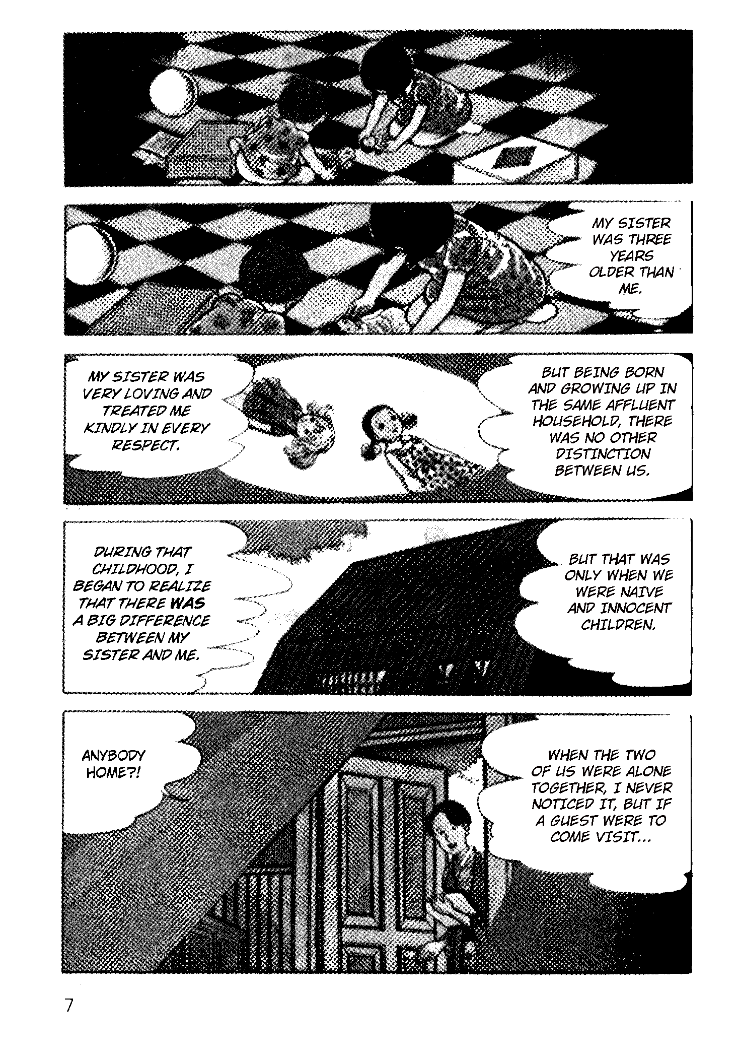 Scary Book Chapter 3.4 page 6 - Vol.3 Chapter 4: Fear (Version 2)