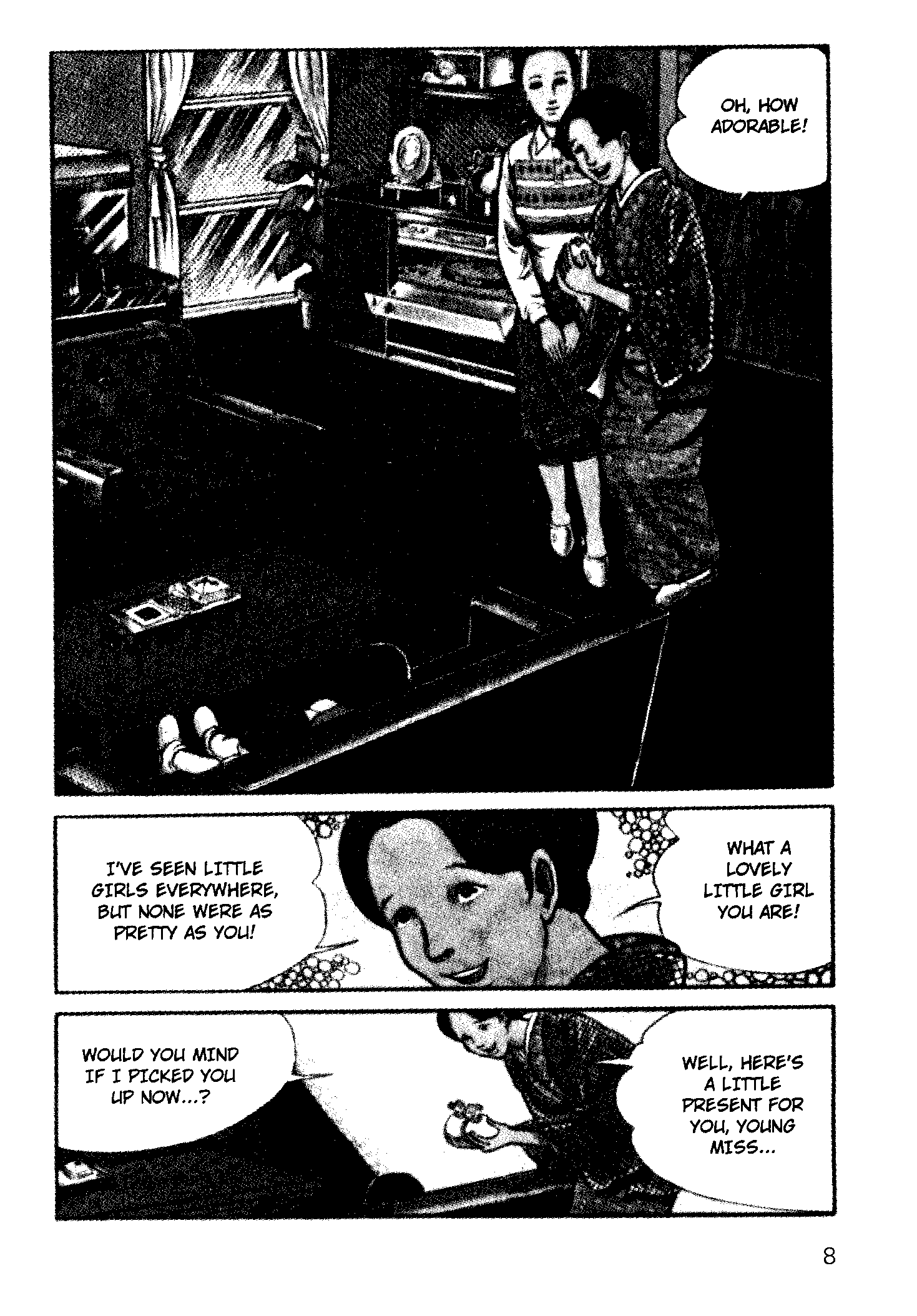 Scary Book Chapter 3.4 page 7 - Vol.3 Chapter 4: Fear (Version 2)