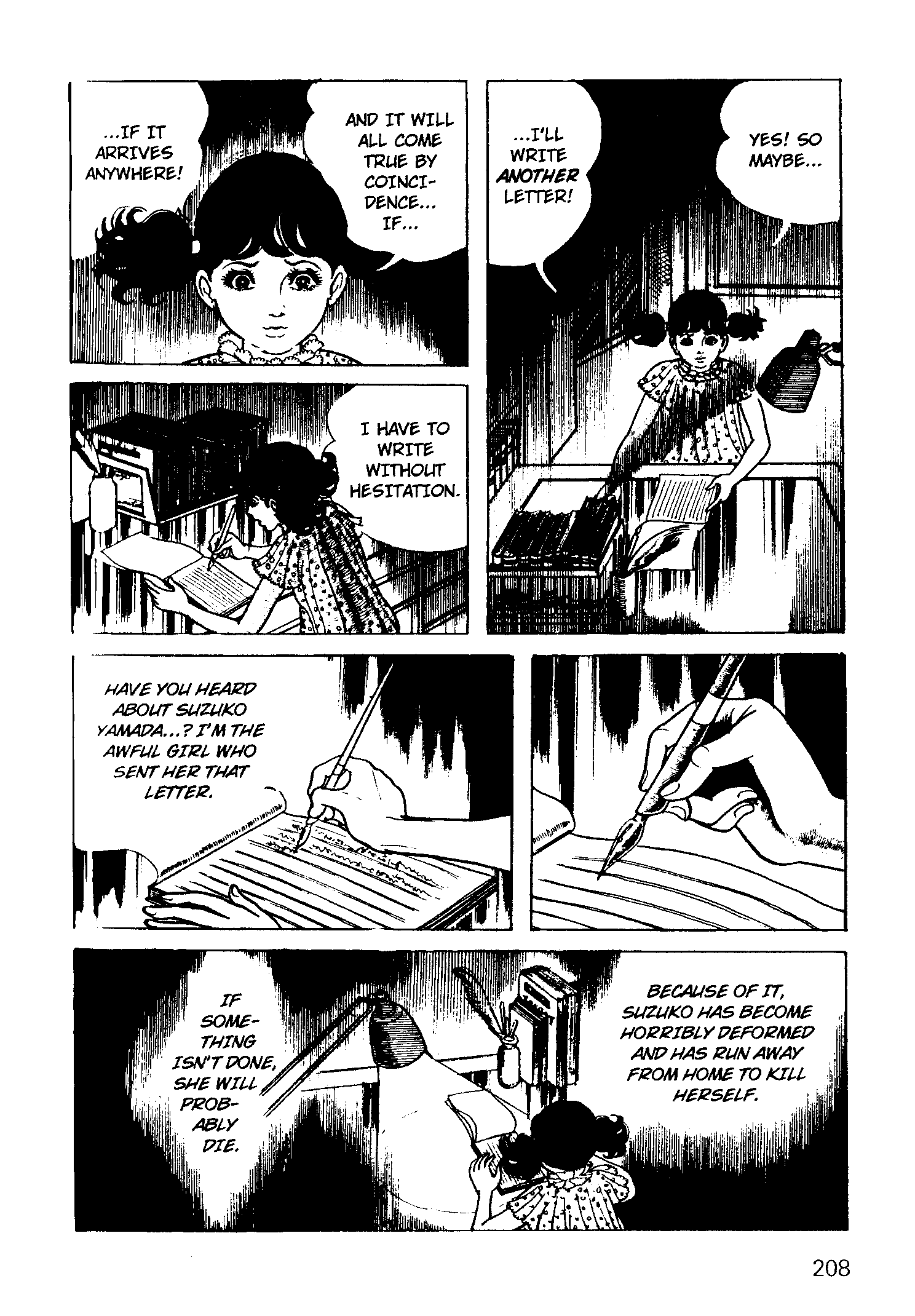 Scary Book Chapter 3.5 page 132 - Vol.3 Chapter 5: Letter