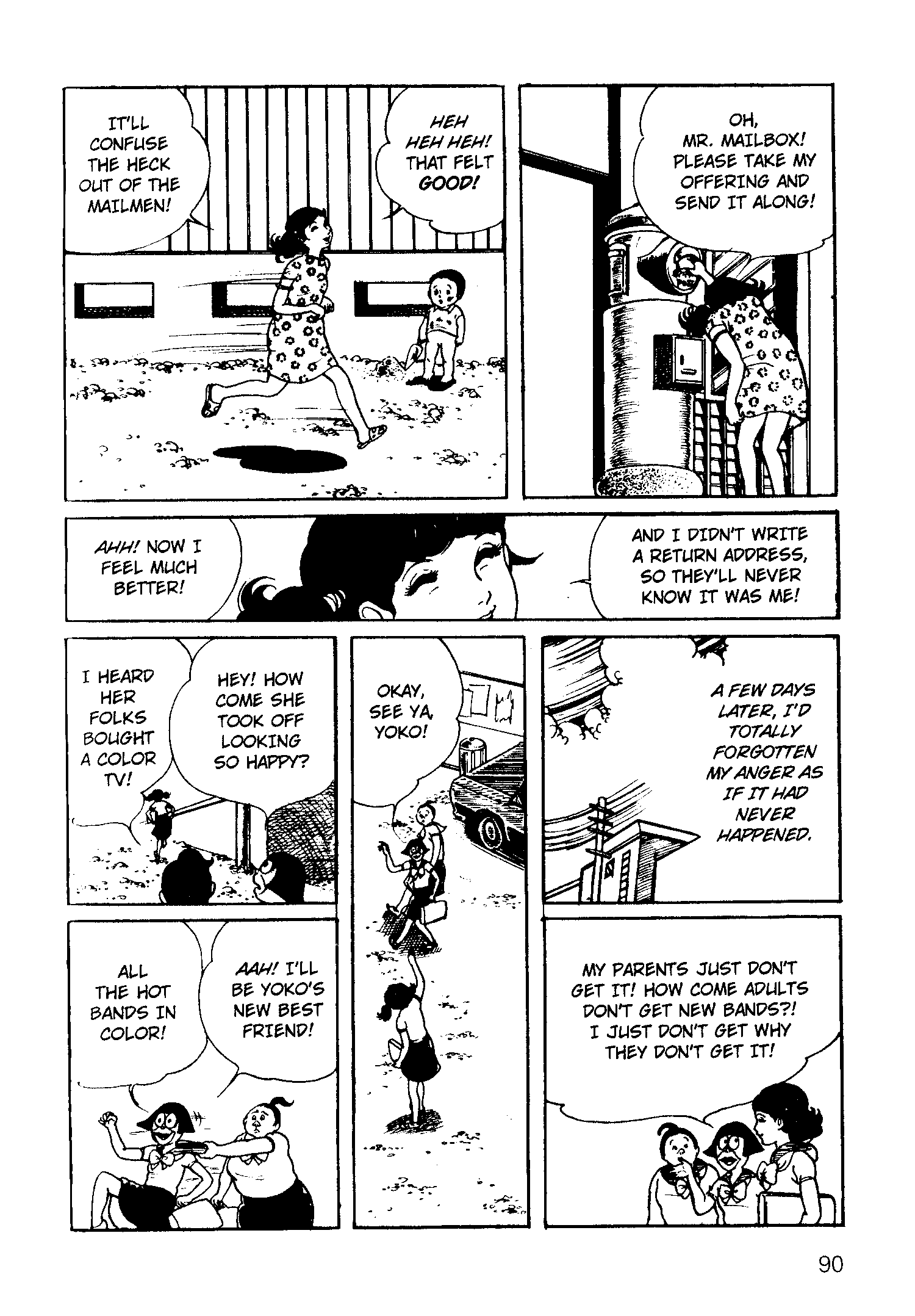 Scary Book Chapter 3.5 page 14 - Vol.3 Chapter 5: Letter
