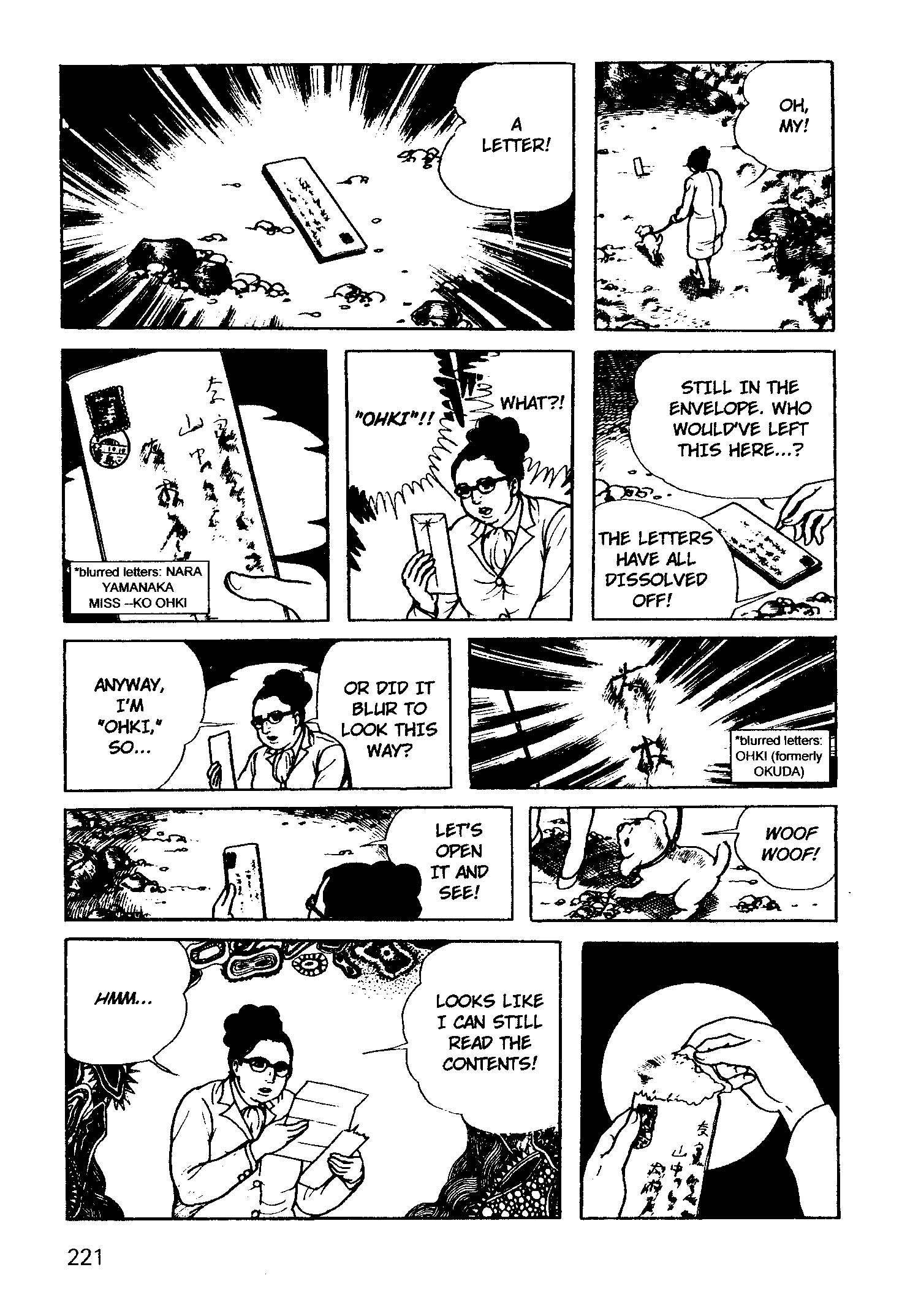 Scary Book Chapter 3.5 page 145 - Vol.3 Chapter 5: Letter