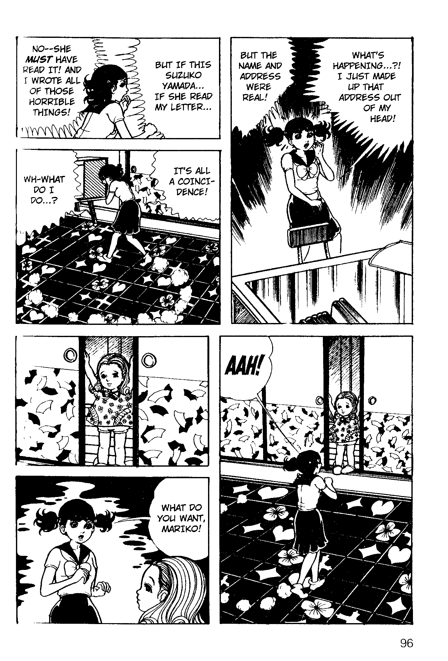 Scary Book Chapter 3.5 page 20 - Vol.3 Chapter 5: Letter