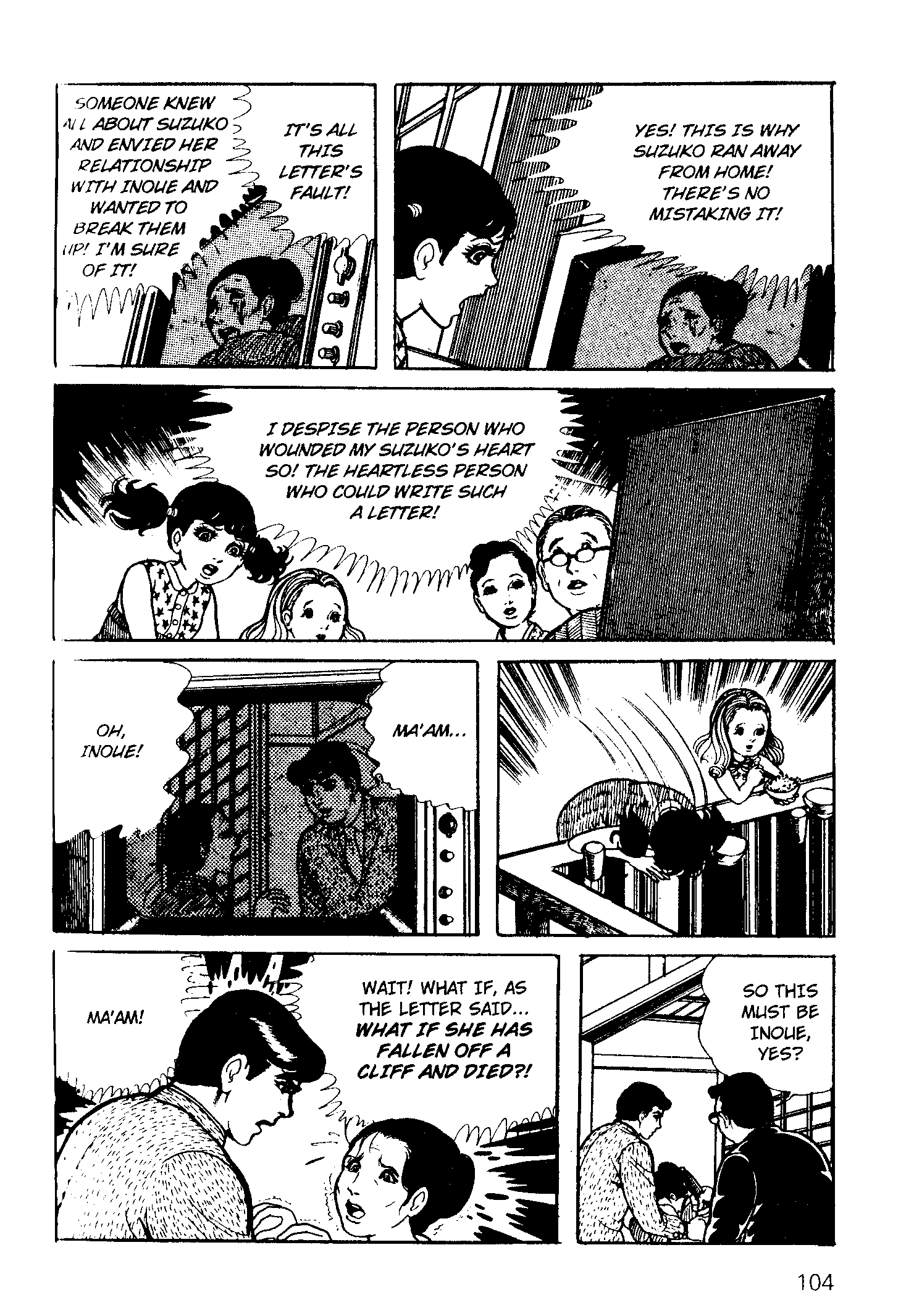 Scary Book Chapter 3.5 page 28 - Vol.3 Chapter 5: Letter