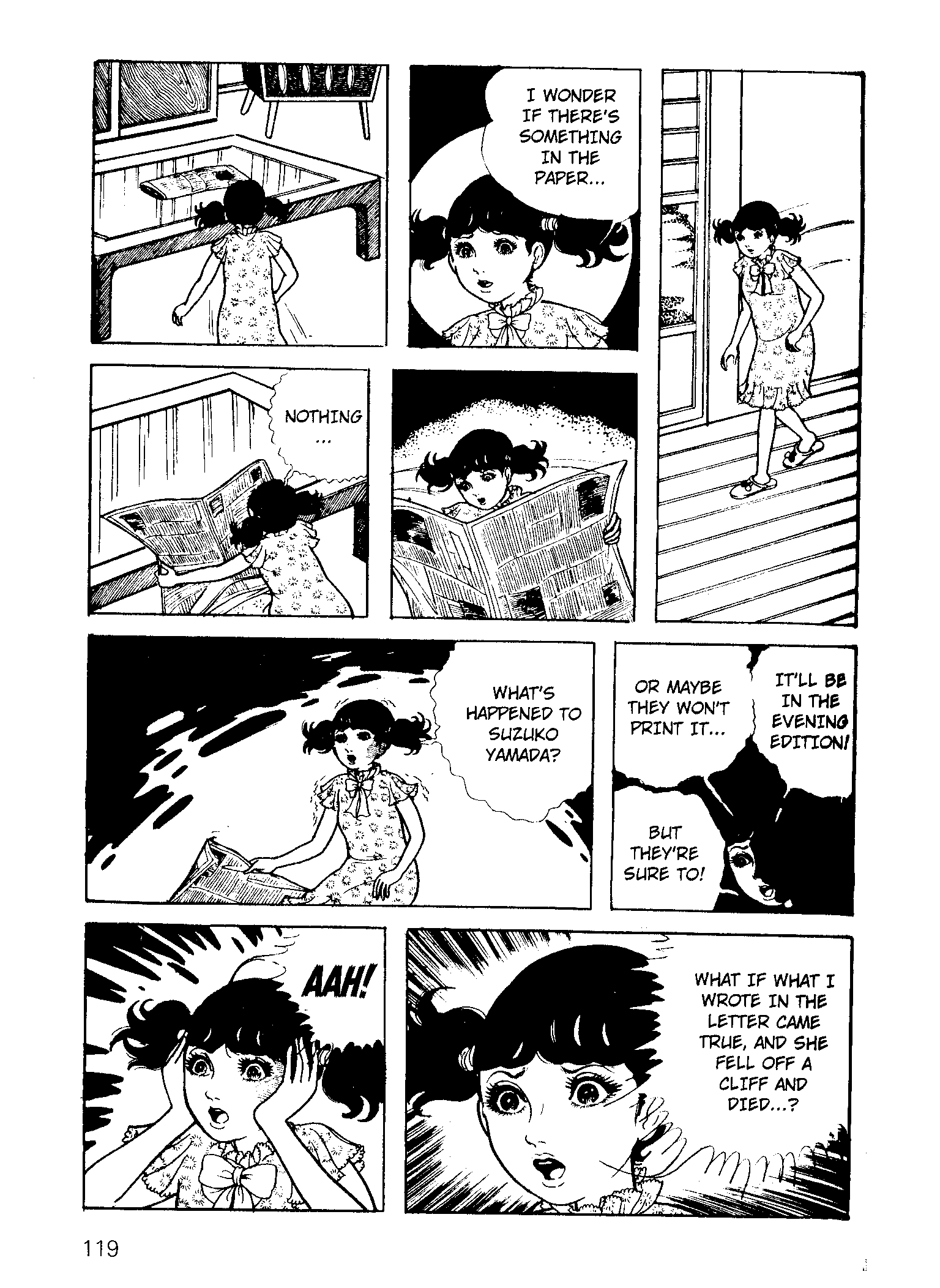 Scary Book Chapter 3.5 page 43 - Vol.3 Chapter 5: Letter