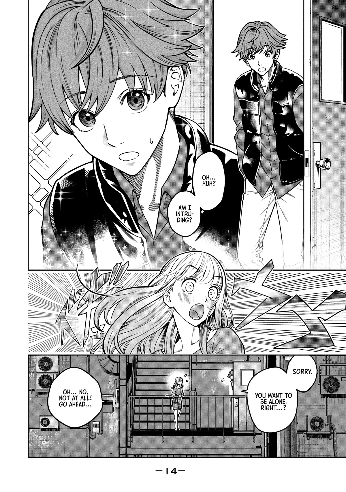 Scary Campus College University Chapter 1 page 15 - Chapter 1: Welcome Party ①