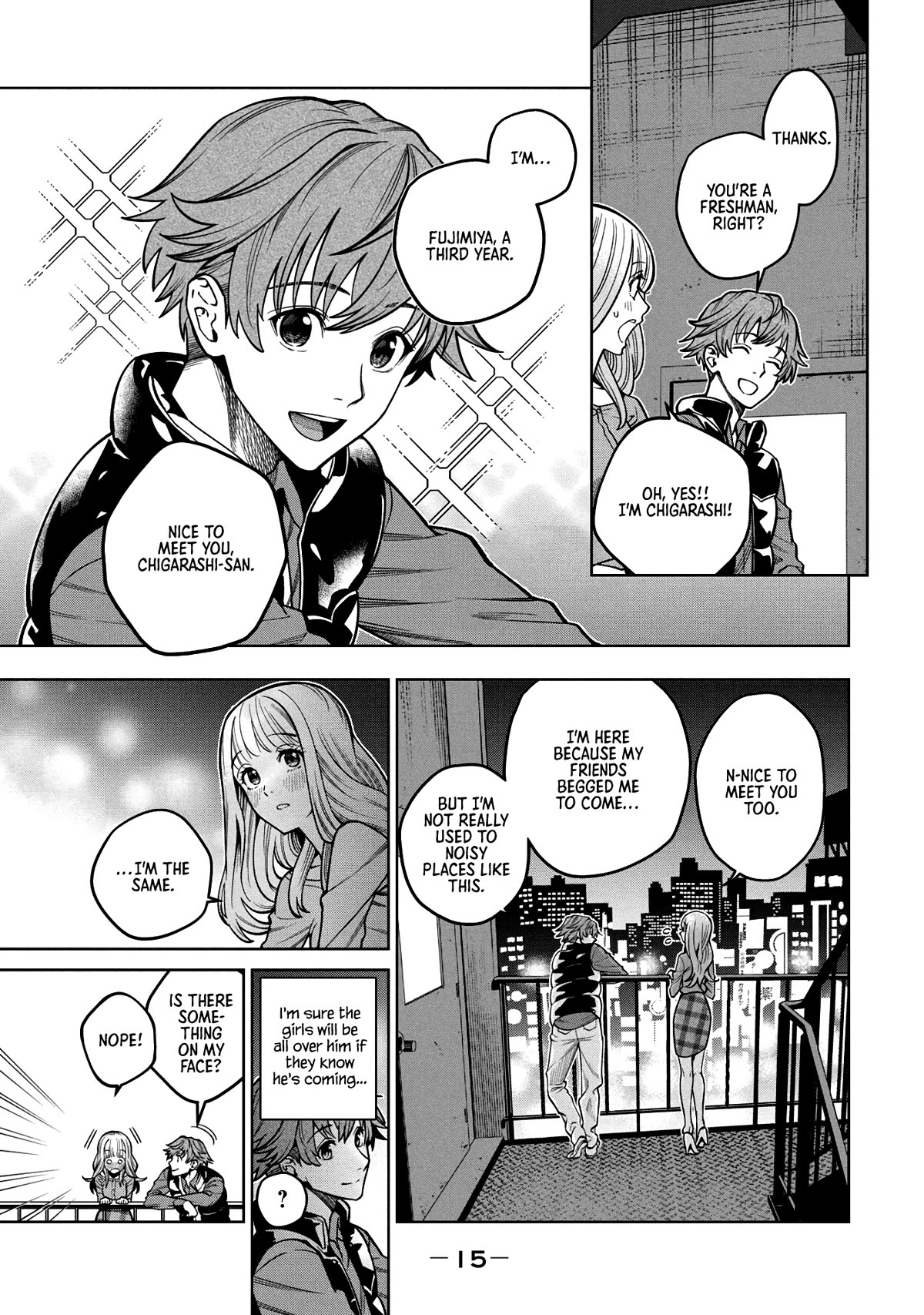 Scary Campus College University Chapter 1 page 16 - Chapter 1: Welcome Party ①