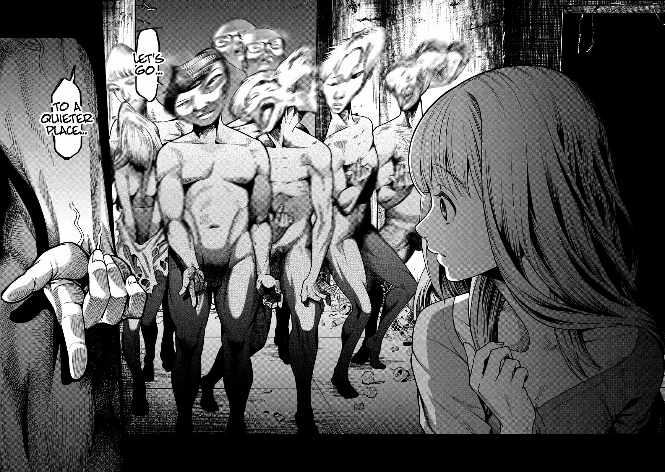Scary Campus College University Chapter 1 page 25 - Chapter 1: Welcome Party ①