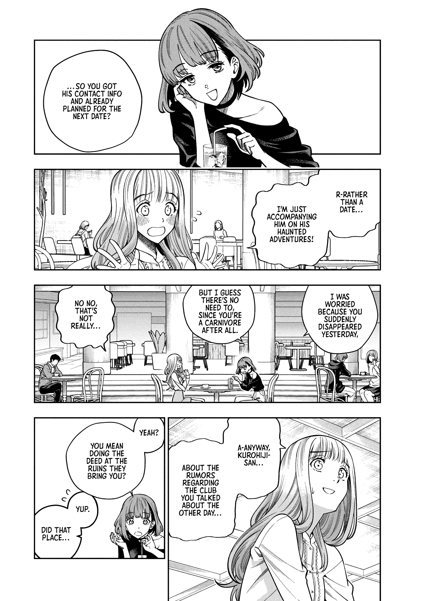 Scary Campus College University Chapter 1 page 28 - Chapter 1: Welcome Party ①