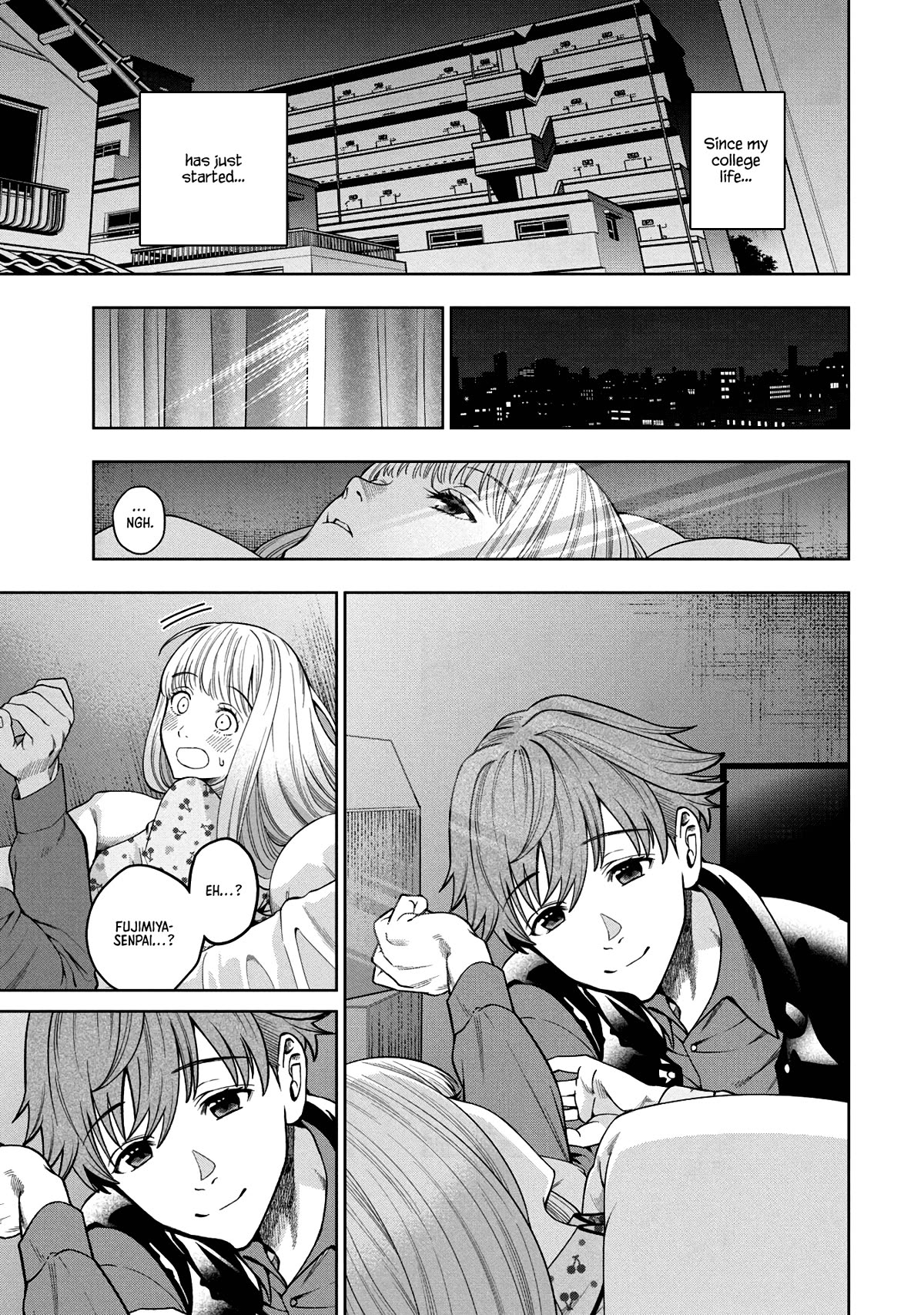 Scary Campus College University Chapter 1 page 35 - Chapter 1: Welcome Party ①