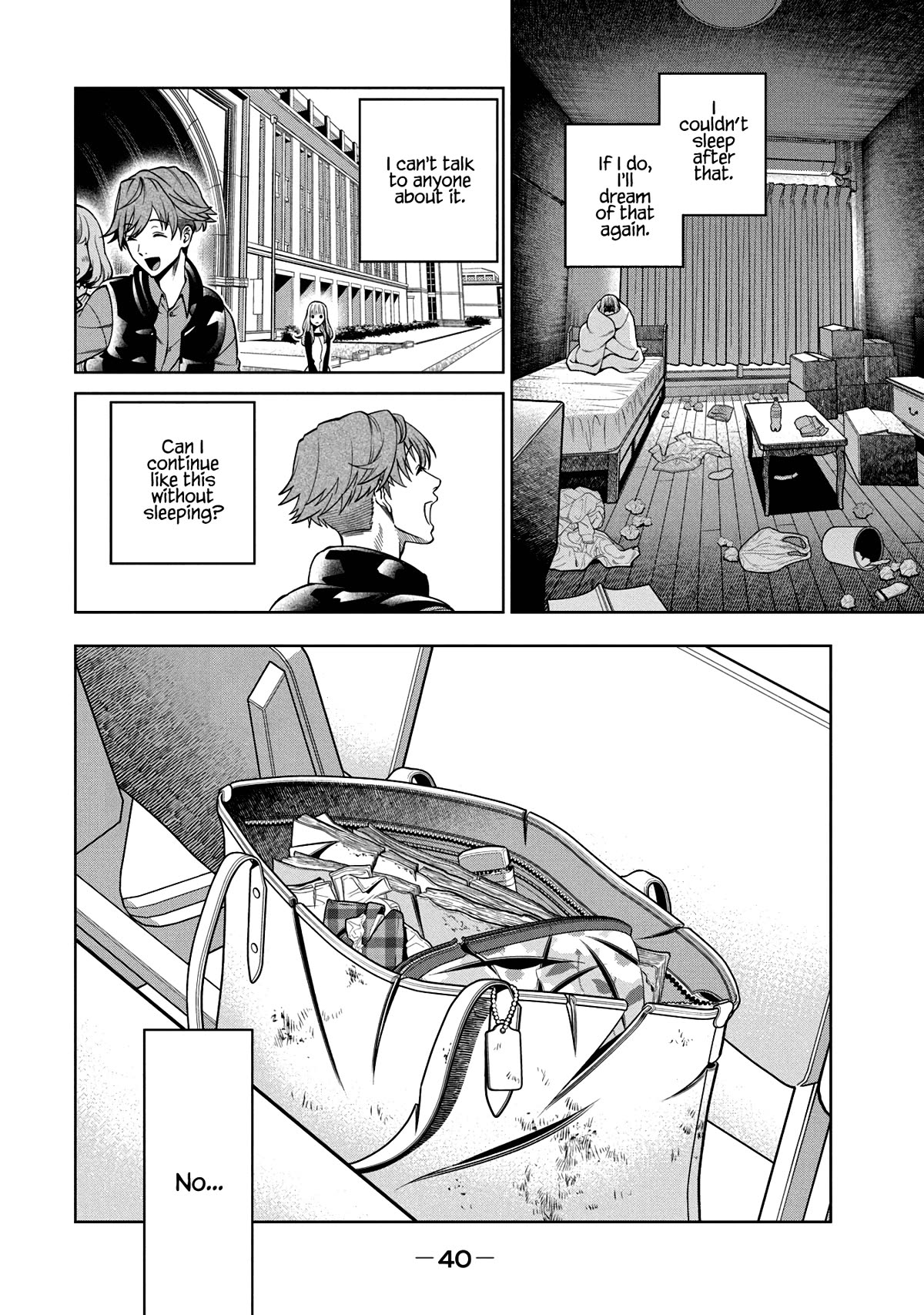 Scary Campus College University Chapter 1 page 40 - Chapter 1: Welcome Party ①