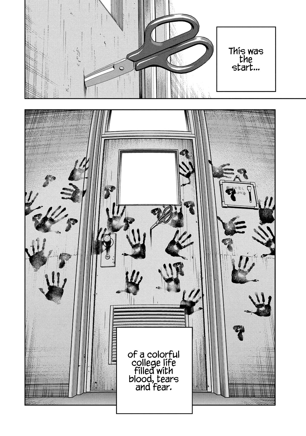 Scary Campus College University Chapter 1 page 56 - Chapter 1: Welcome Party ①