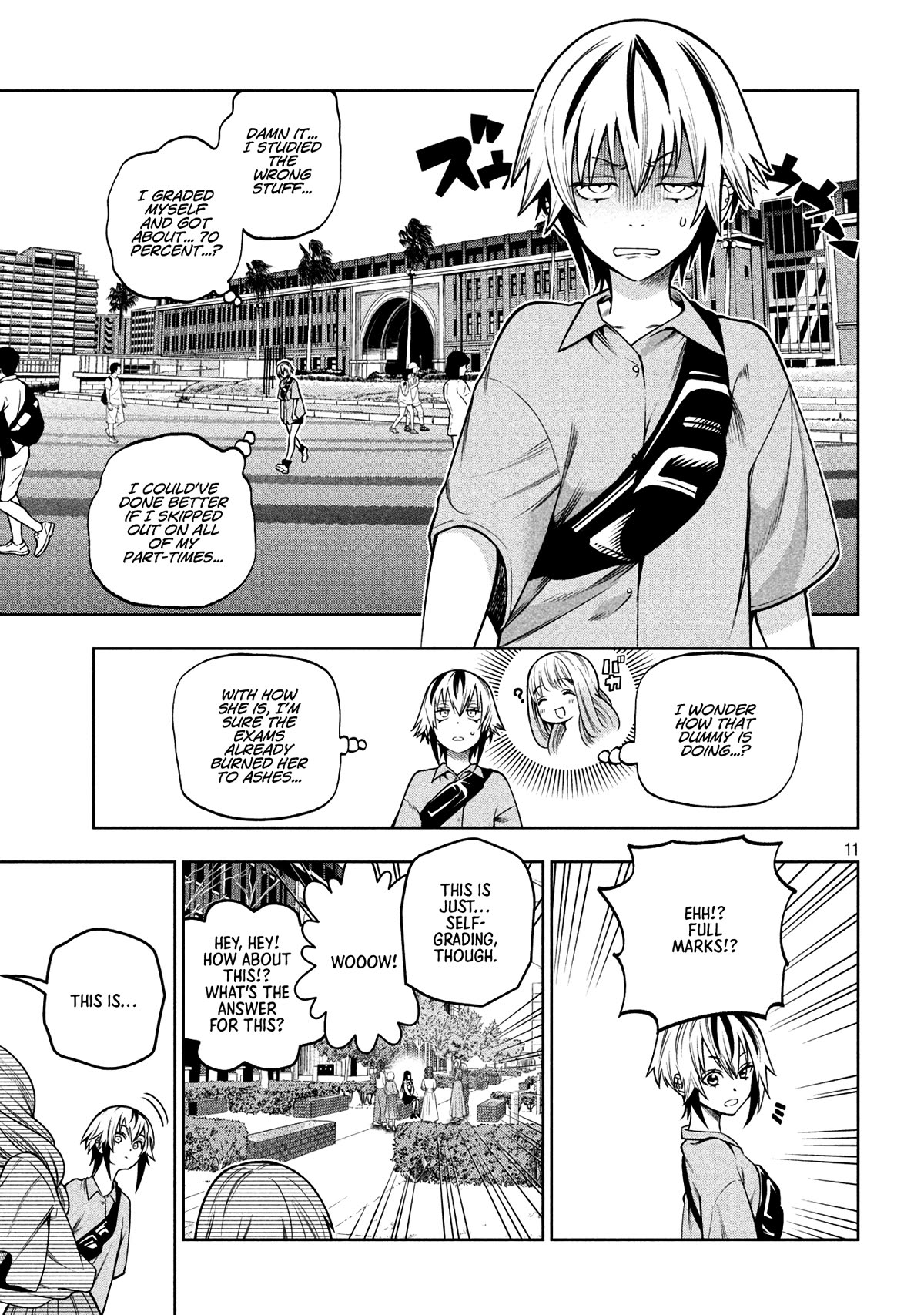 Scary Campus College University Chapter 11 page 11 - Chapter 11: Regular Exams ②