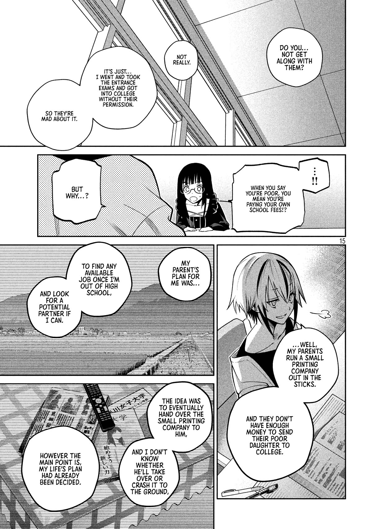 Scary Campus College University Chapter 12 page 15 - Chapter 12: Regular Exams ③