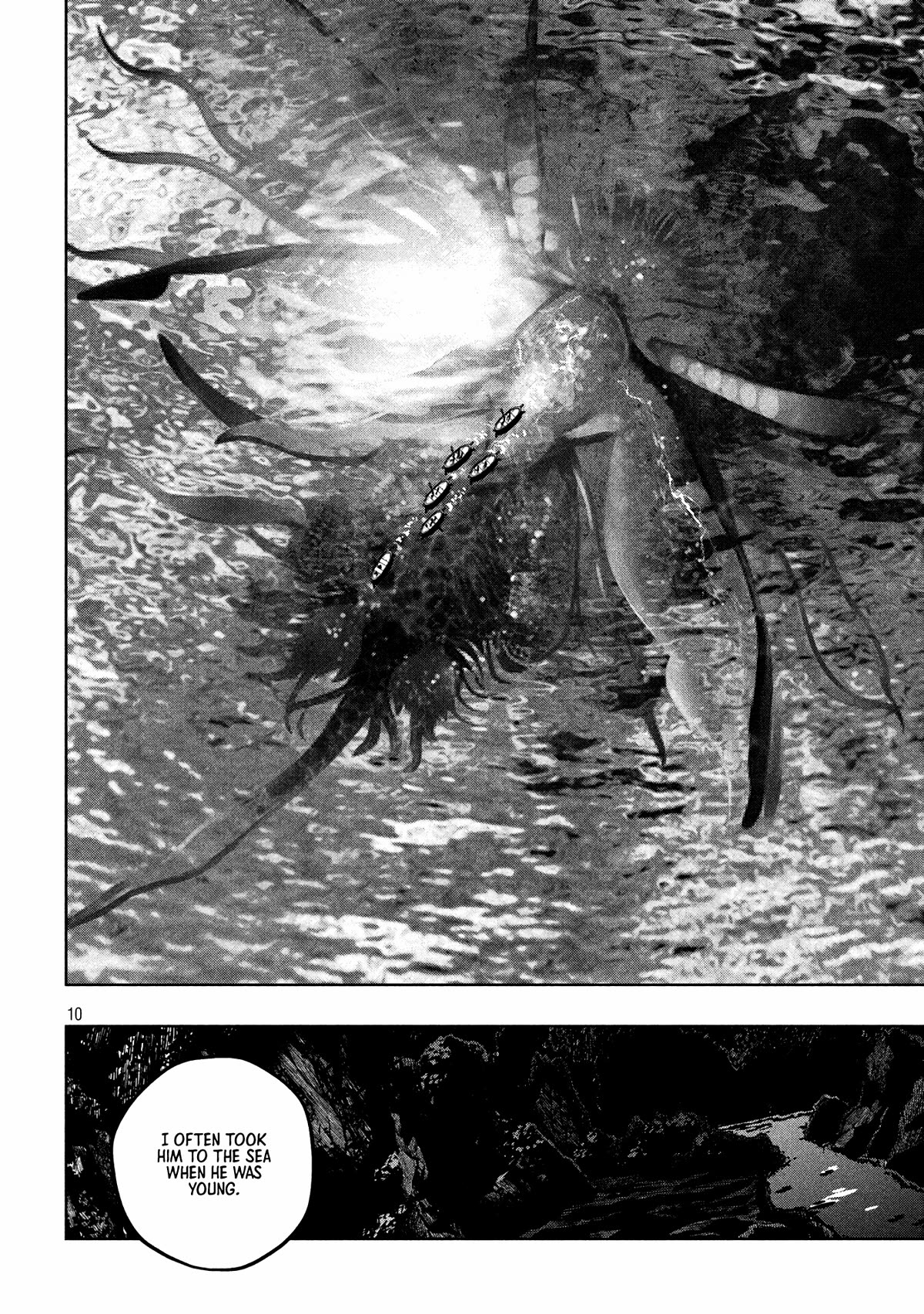 Scary Campus College University Chapter 17 page 10 - Chapter 17: Sea ②