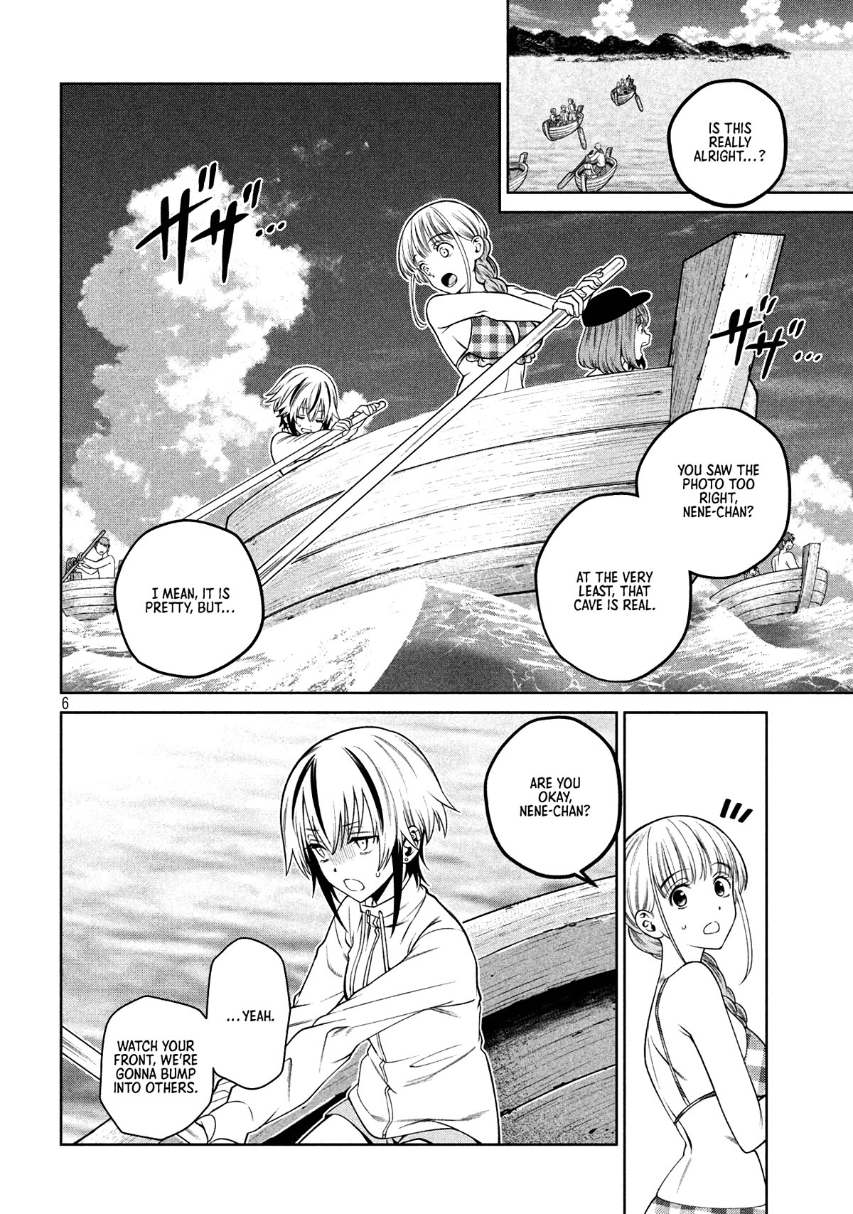 Scary Campus College University Chapter 17 page 6 - Chapter 17: Sea ②