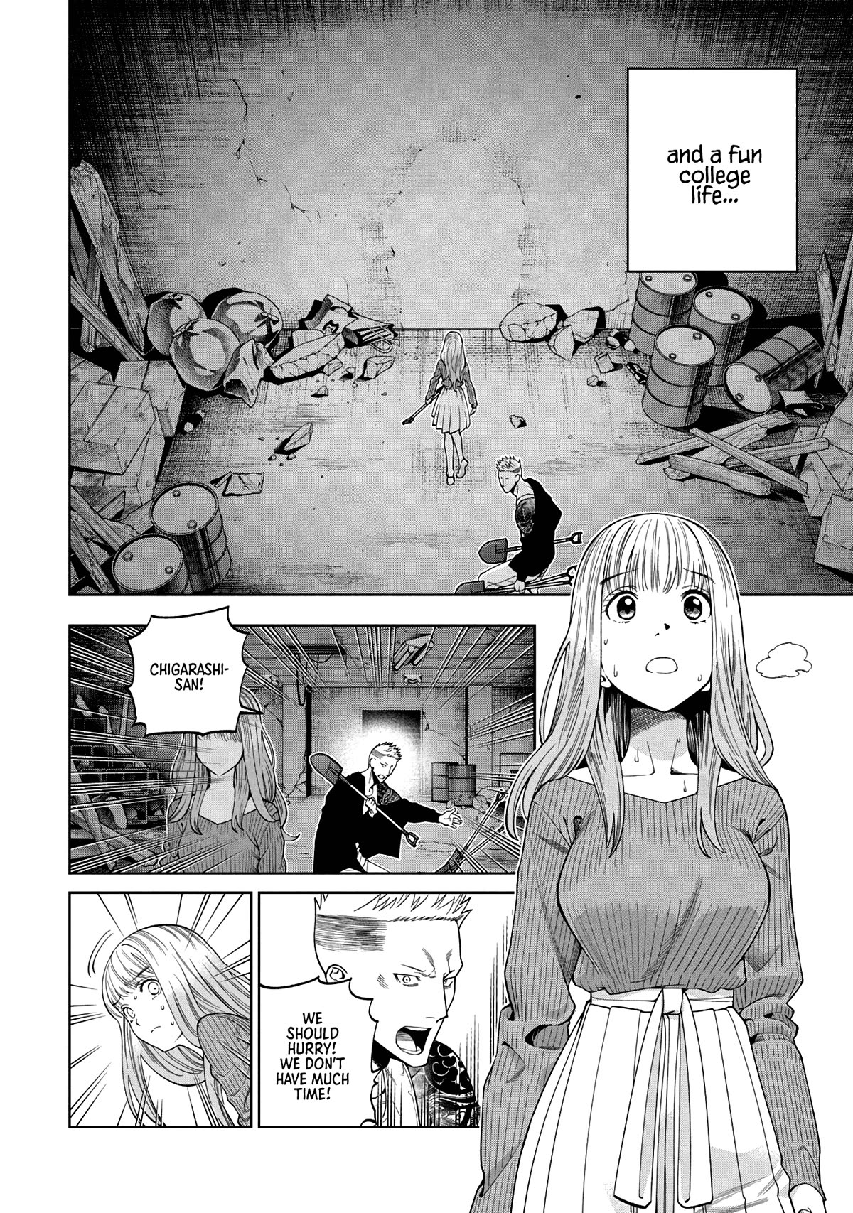 Scary Campus College University Chapter 2 page 30 - Chapter 2: Welcome Party ②