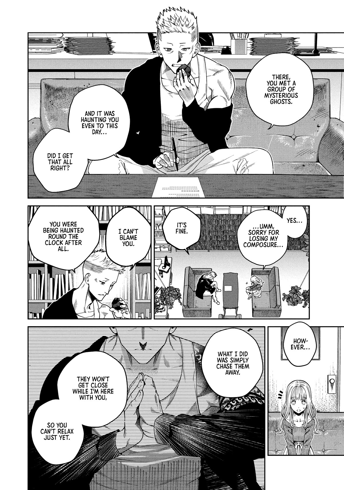 Scary Campus College University Chapter 2 page 4 - Chapter 2: Welcome Party ②
