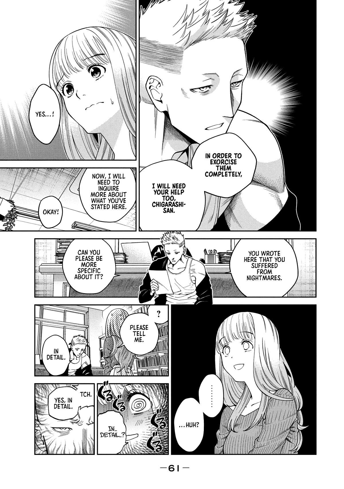 Scary Campus College University Chapter 2 page 5 - Chapter 2: Welcome Party ②