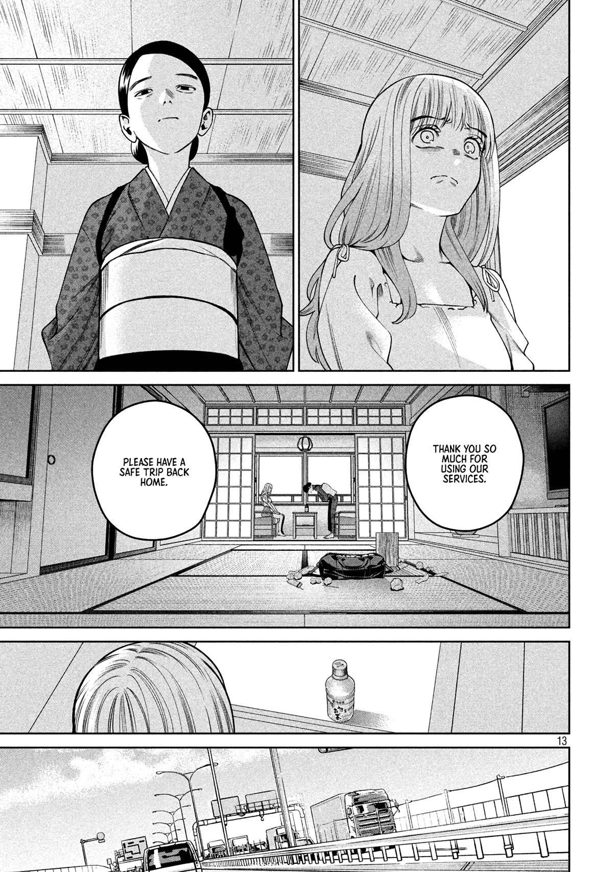 Scary Campus College University Chapter 28 page 13 - Chapter 28: Hot Springs Inn ⑧