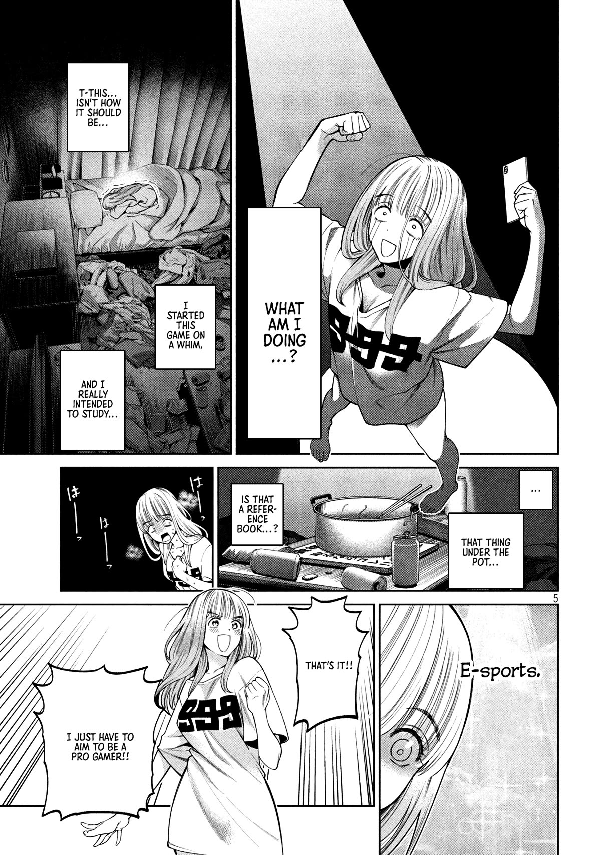 Scary Campus College University Chapter 29 page 5 - Chapter 29: Smartphone Game